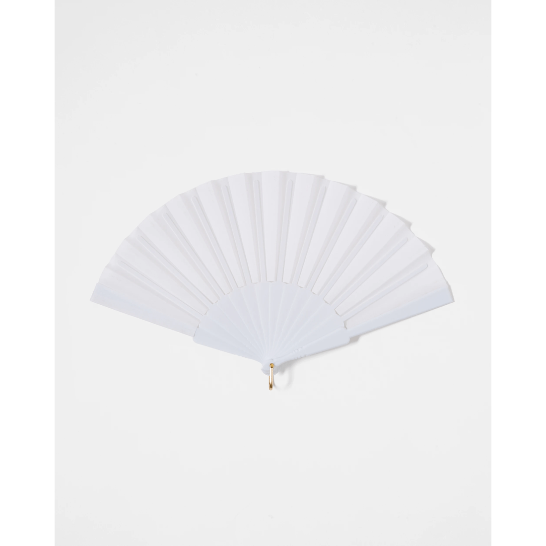 1 Plain Fan - White, 1 of 3