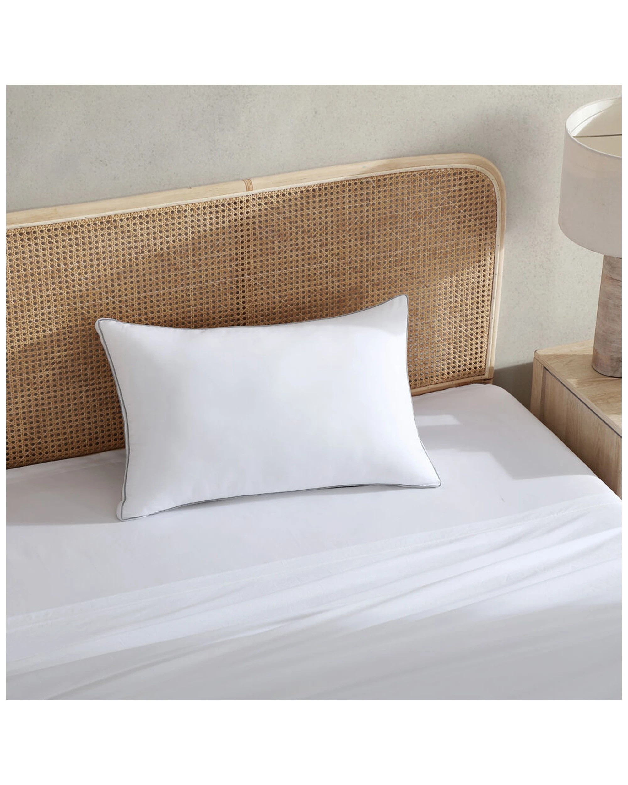 5 ARDOR Softest Pillow 48x73cm Rectangle Antibacterial Microfibre Polyester, 5 of 5