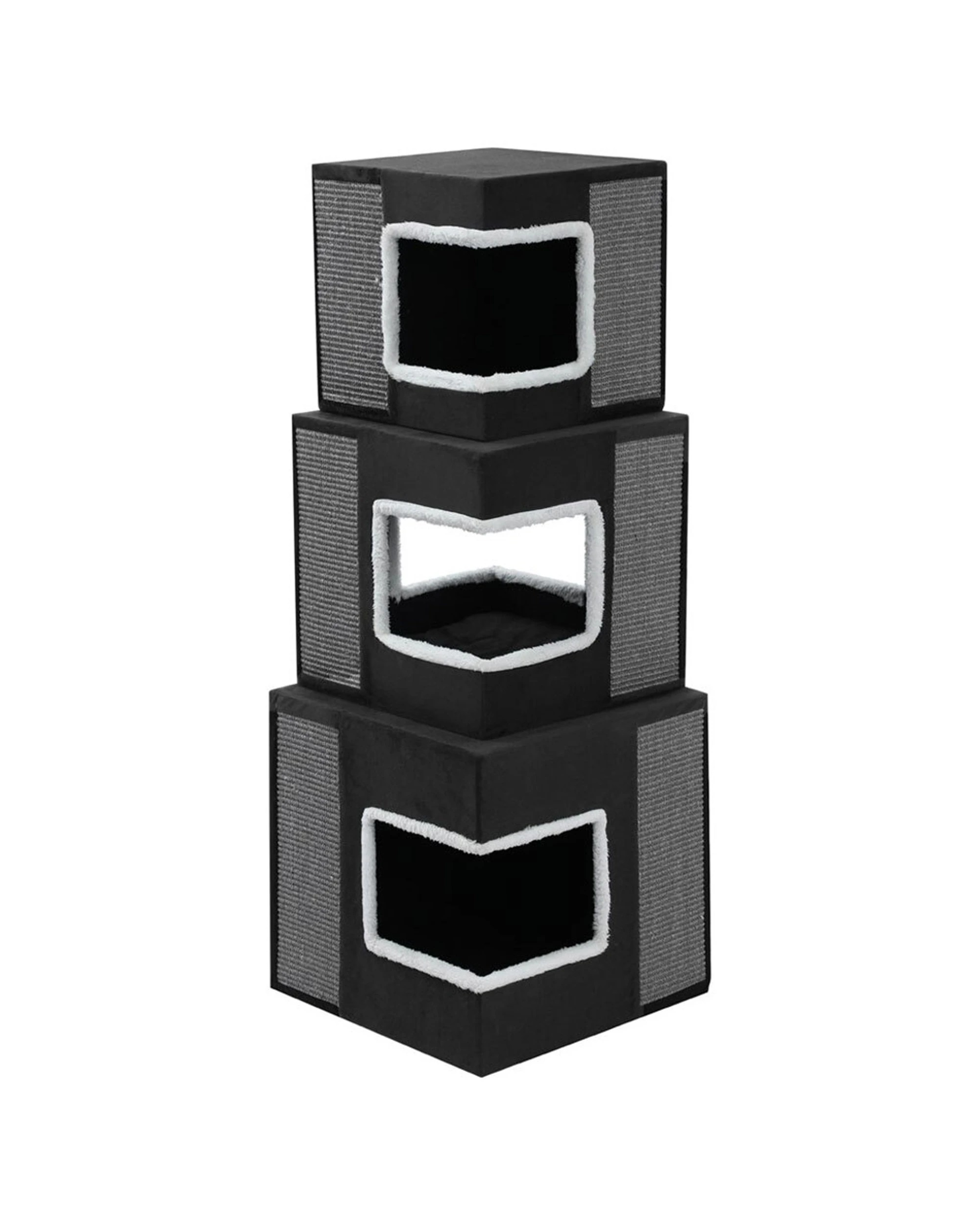 2 Paws And Claws Catsby Essendon Tower Pet Furniture Home - Black, 2 of 5