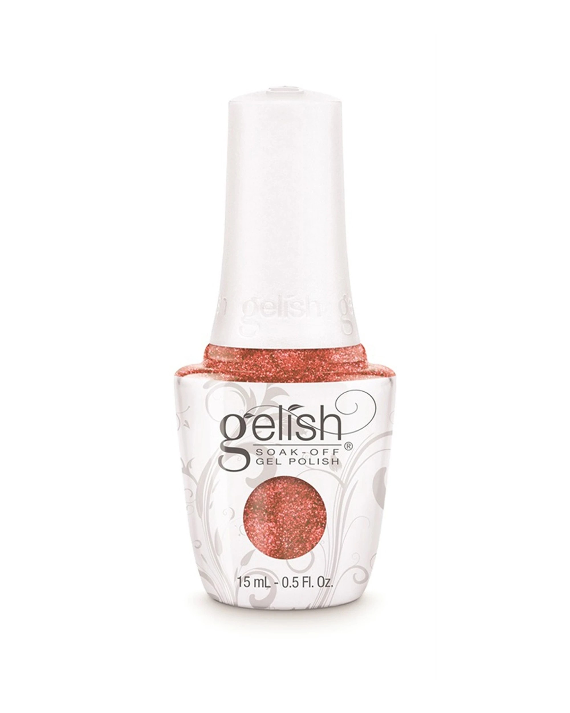 1 Gelish Mini UV LED Soak Off Gel Nail Polish Sunrise & The City 15ml - Red, 1 of 2