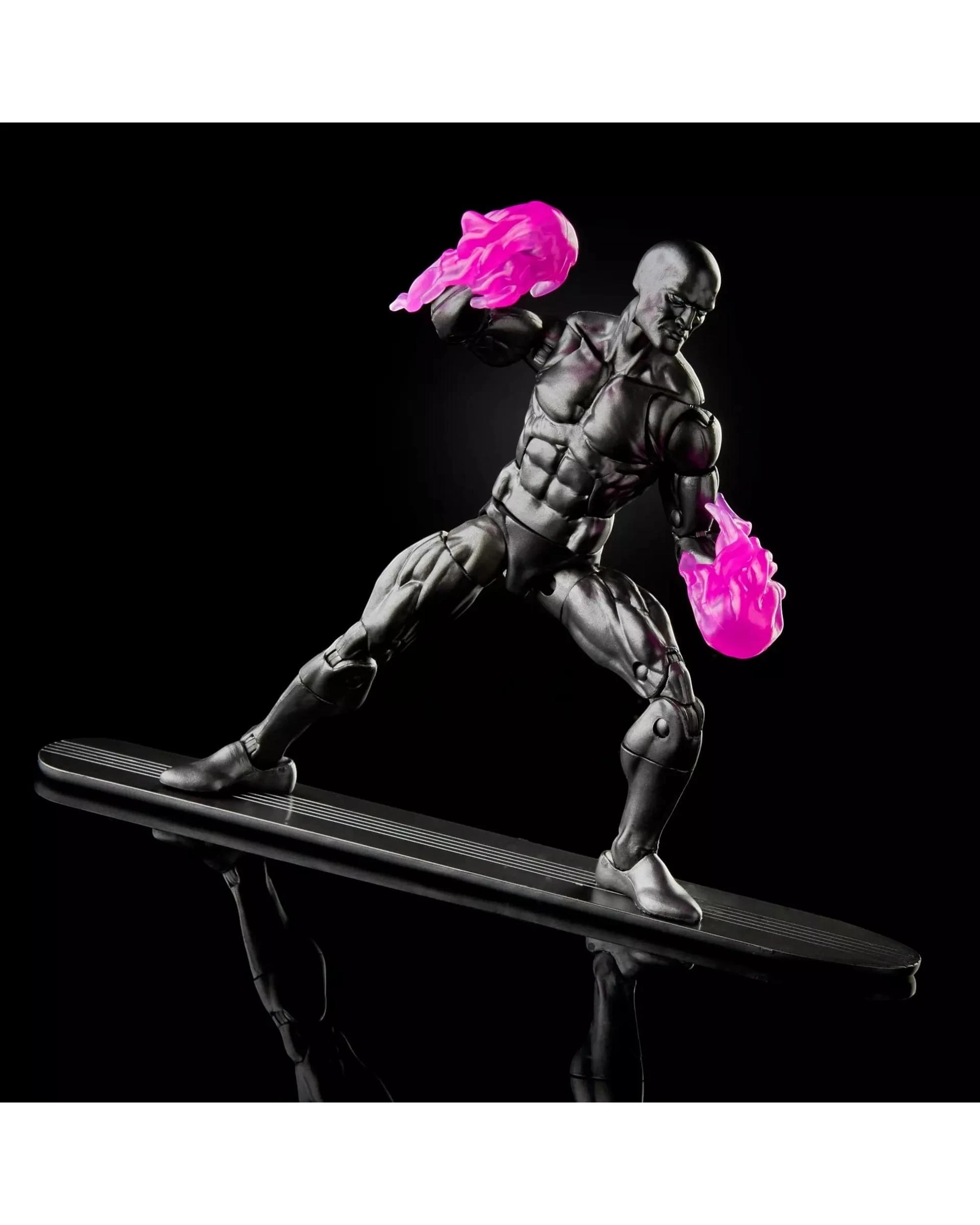 4 Marvel Legends Series Silver Surfer With Mjolnir, 4 of 6