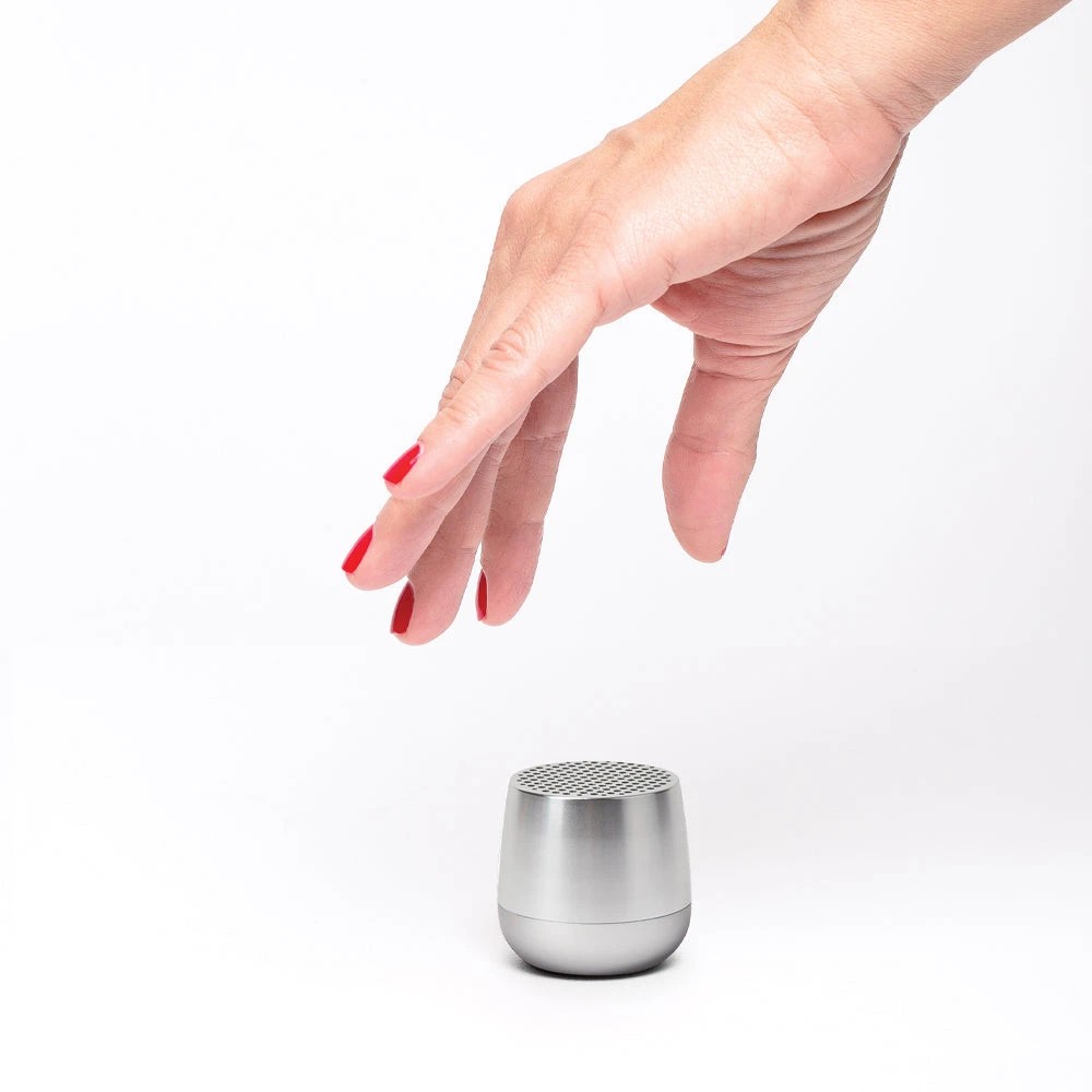 2 Lexon Mino+ Mini Bluetooth Speaker - Metallic, 2 of 5