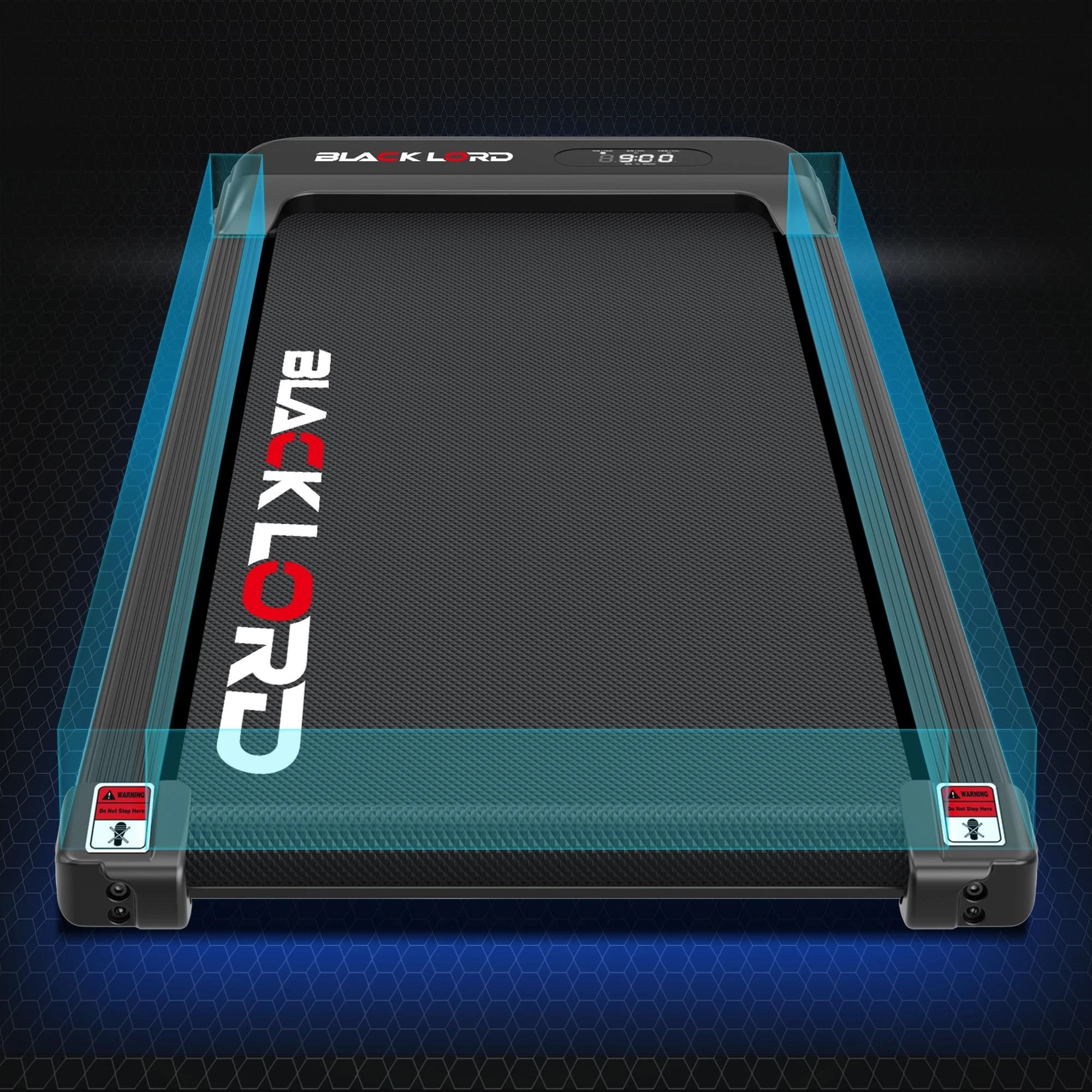 7 Black Lord Treadmill Electric Walking Pad Home Office Fitness Incline MS2 - Black, 7 of 9