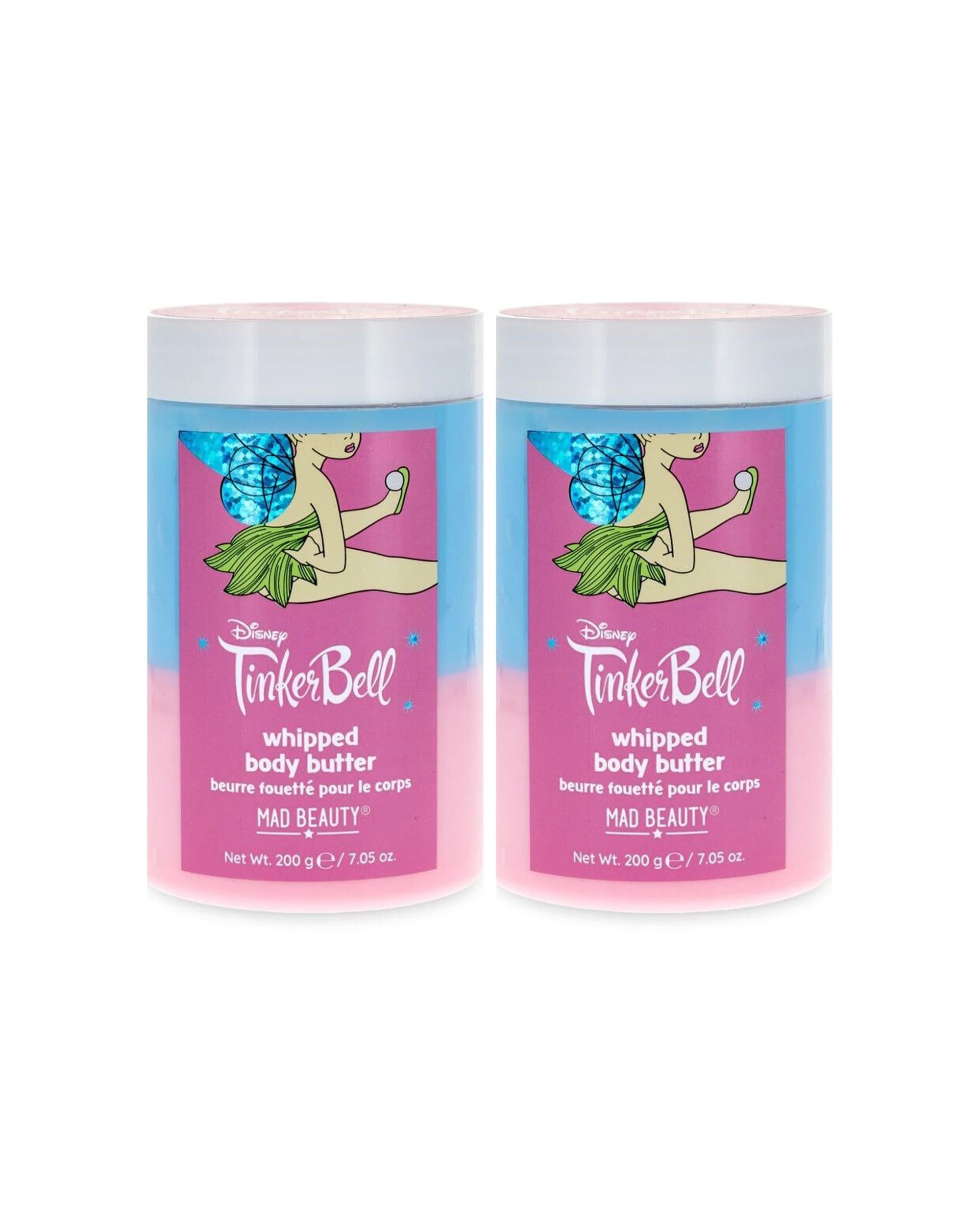 1 Disney 2PK Tinks Pixie Perfection Scented Whipped Body Scrub 200g Wildflower - Multi, 1 of 3