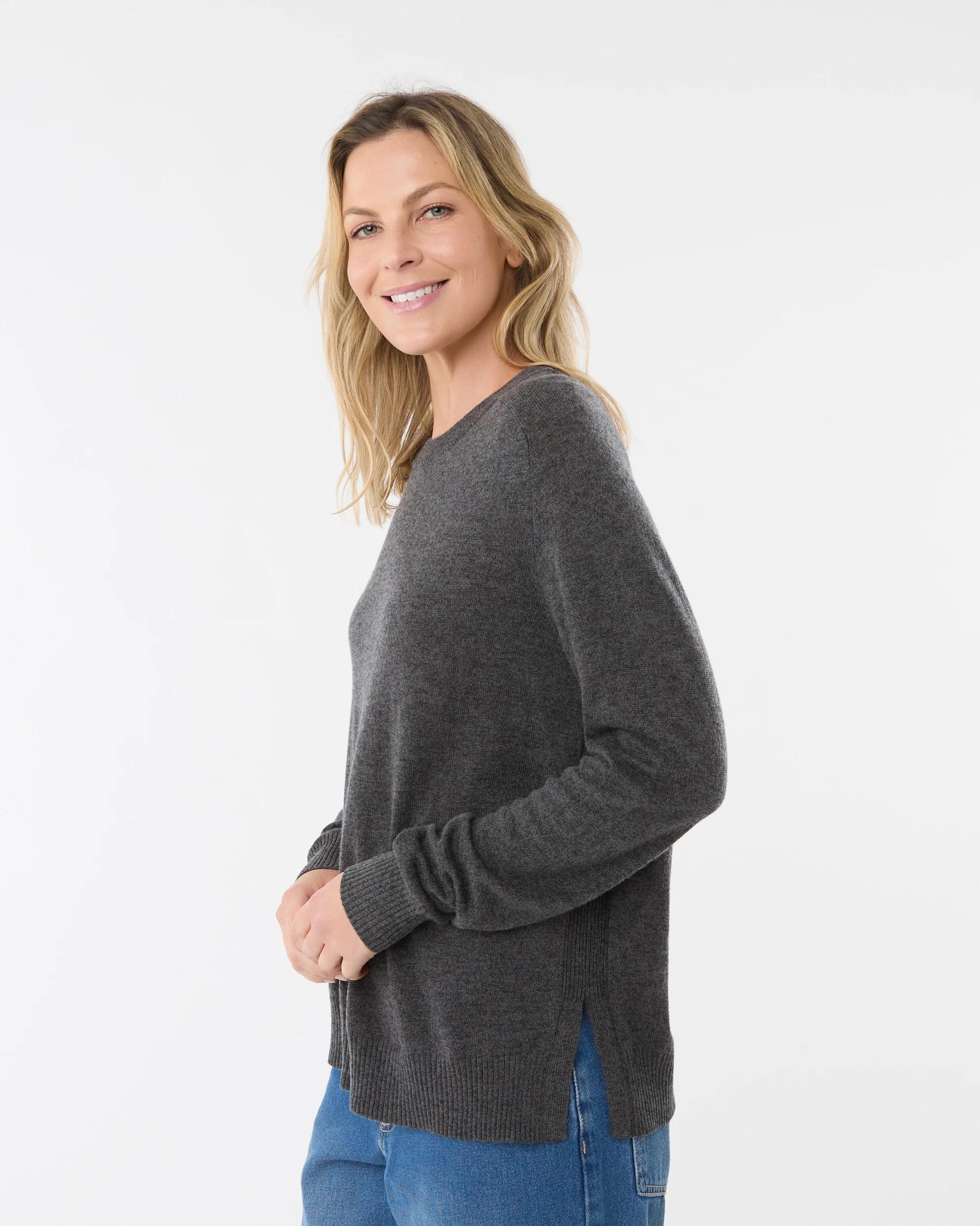 2 Merino Wool Jumper Gry Chmrle, 2 of 7