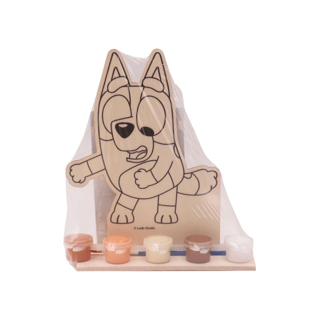2 Bluey Paint Your Own Wooden Characters - Assorted*
 - Natural, 2 of 3