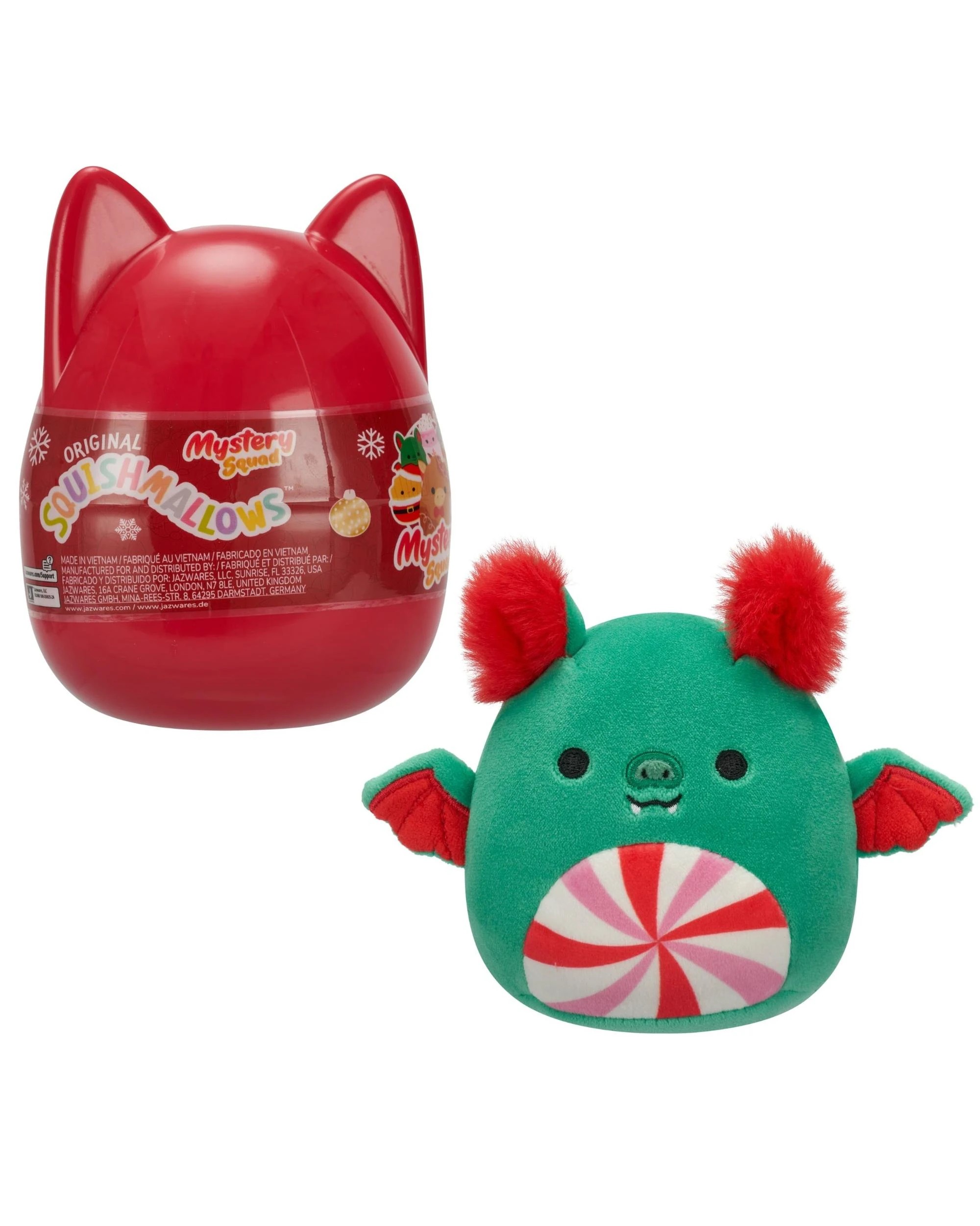 1 Squishmallows Christmas Mystery Squad 8 inch Plush Blind Capsule, 1 of 10