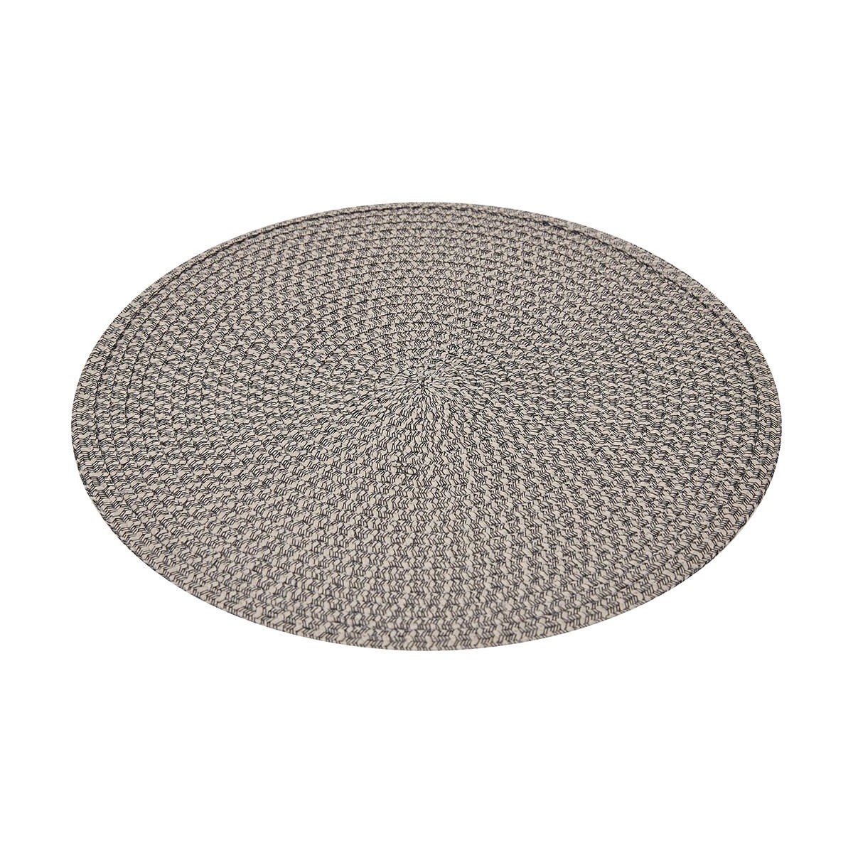 3 Black and Cream Woven Placemat, 3 of 4