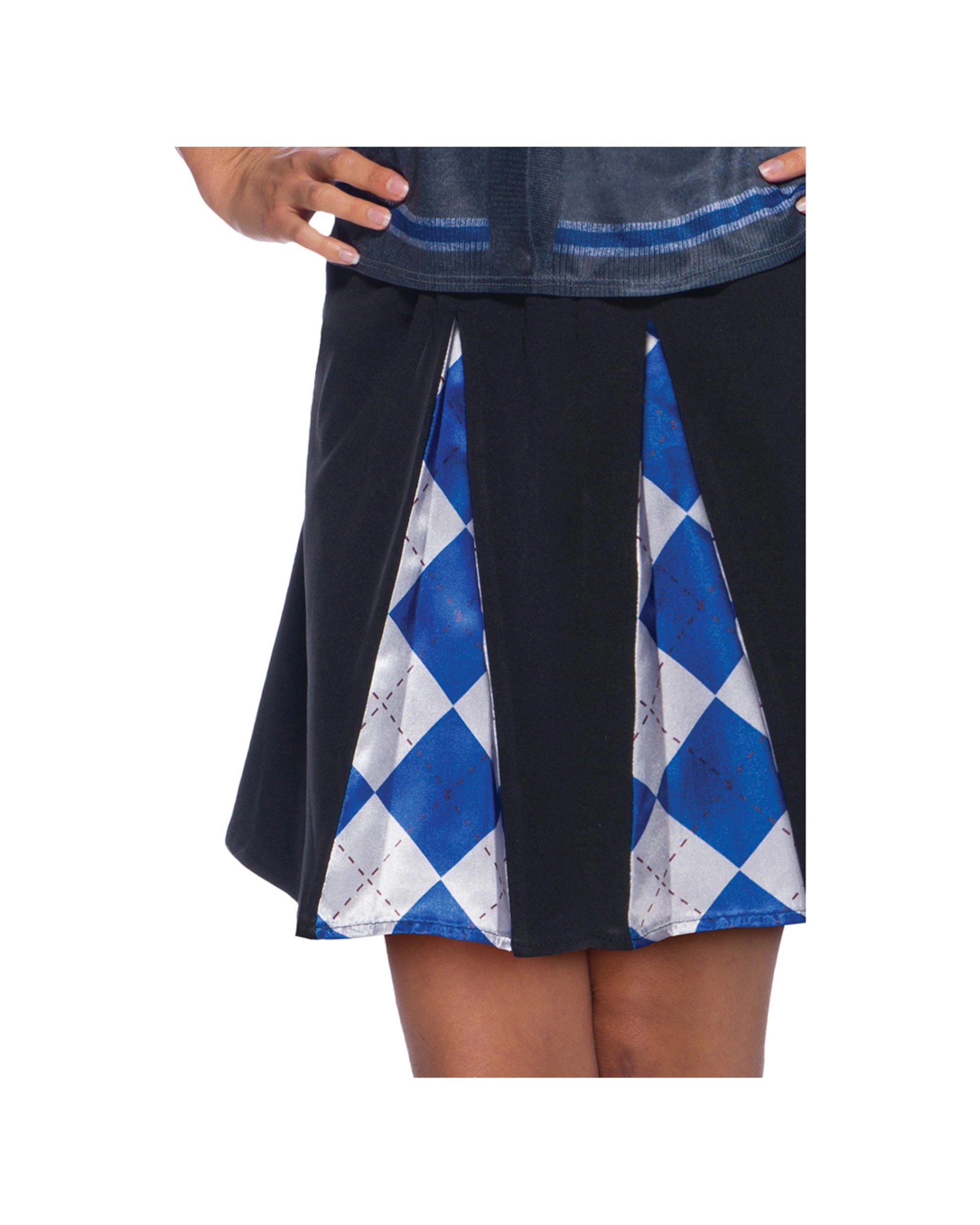 1 Harry Potter Ladies Ravenclaw Teen Adult Skirt Costume One Size - Pattern, 1 of 3