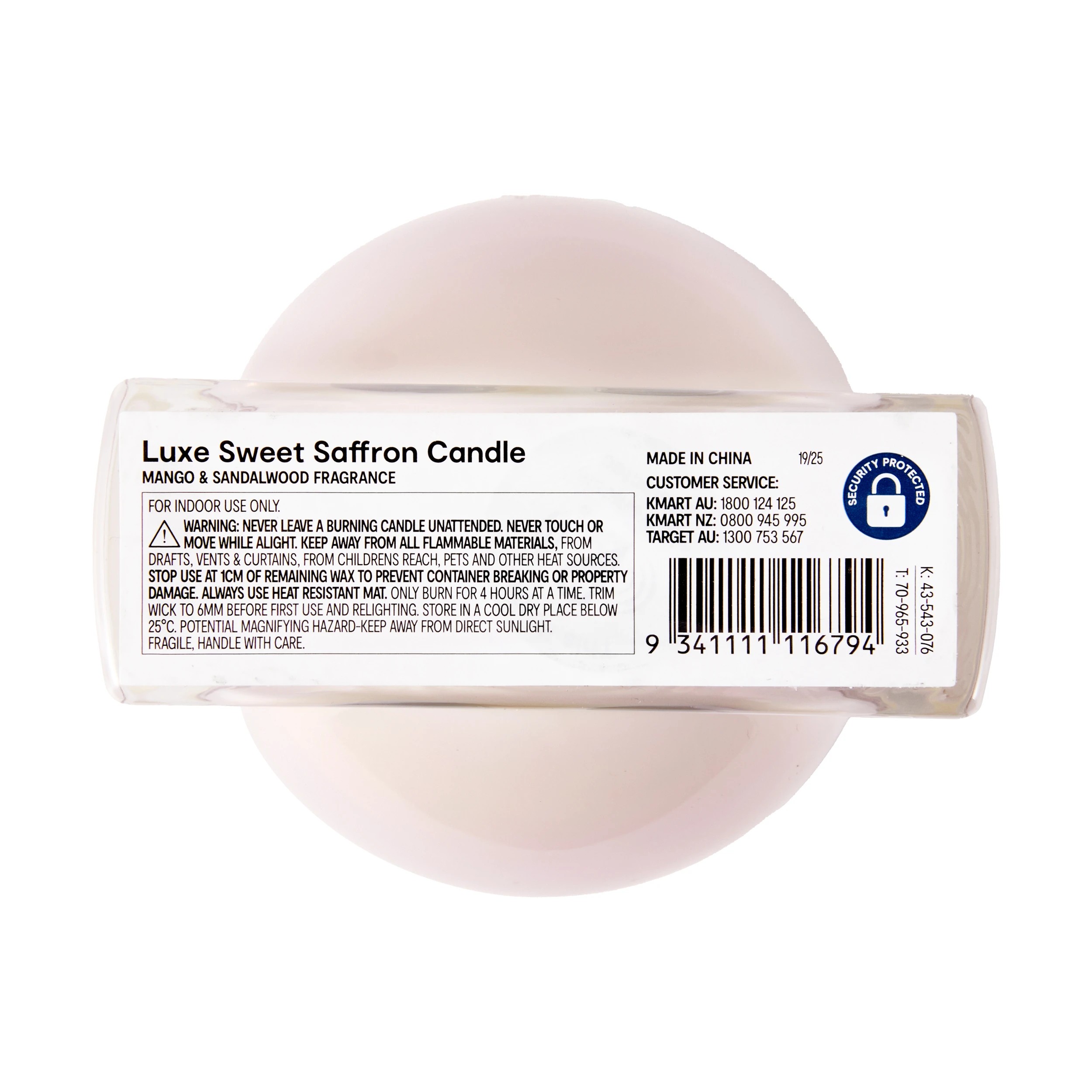 5 Luxe Sweet Saffron Candle, 5 of 5