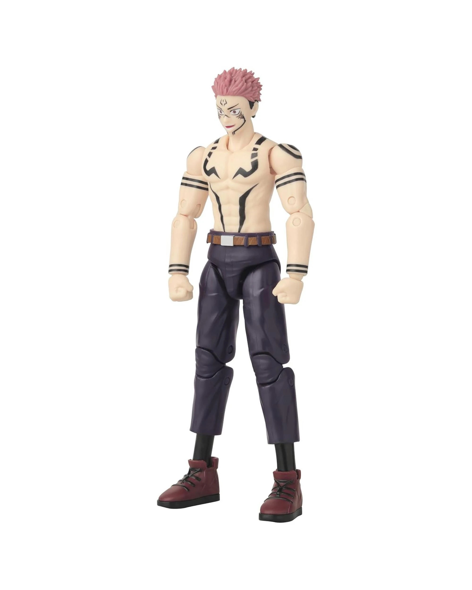 5 Bandai Anime Heroes Jujutsu Kaisen Ryomen Sukuna Uniform Ver. Action Figure, 5 of 10