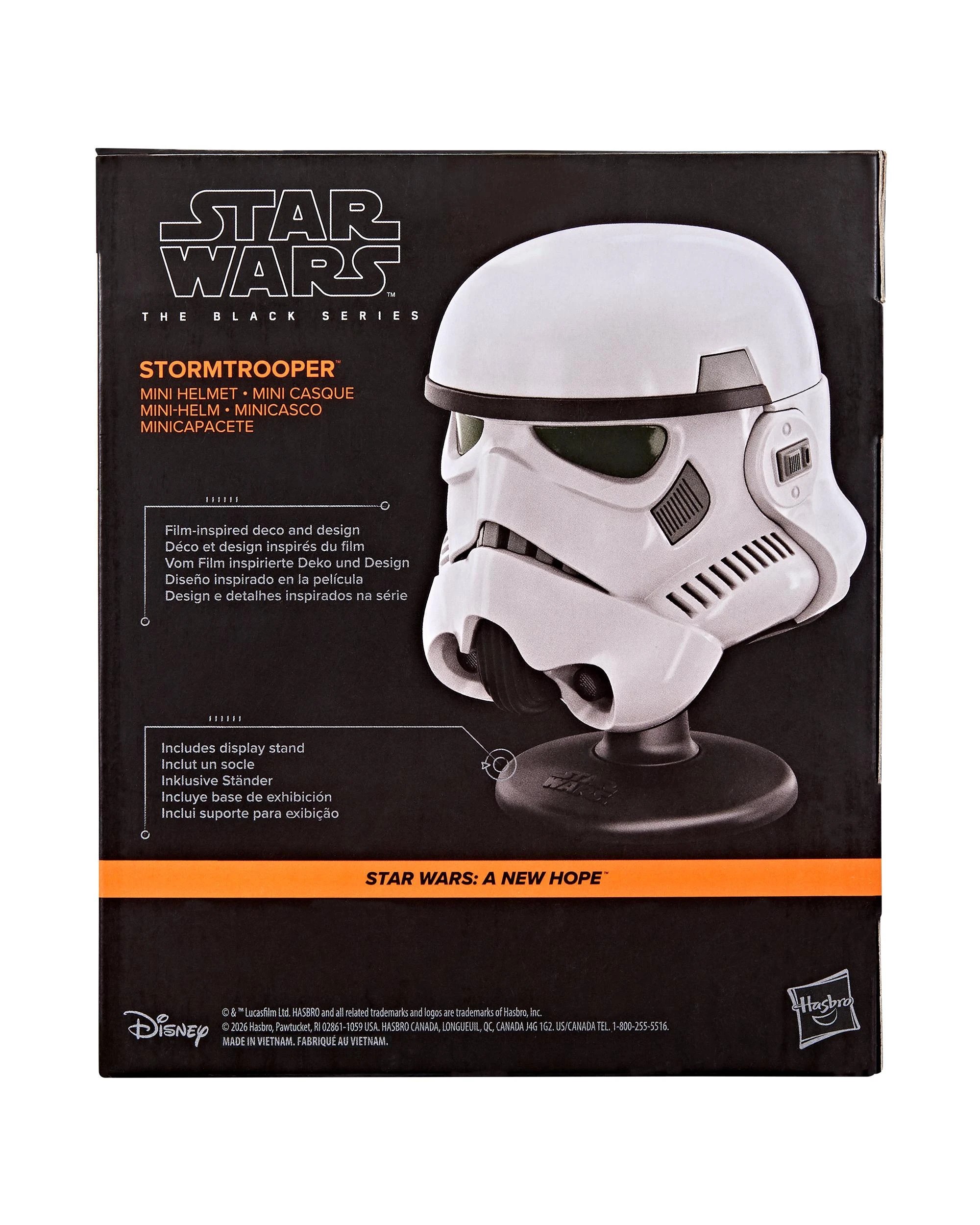 5 Star Wars: The Black Series Star Wars: A New Hope Stormtrooper Mini Helmet, 5 of 7