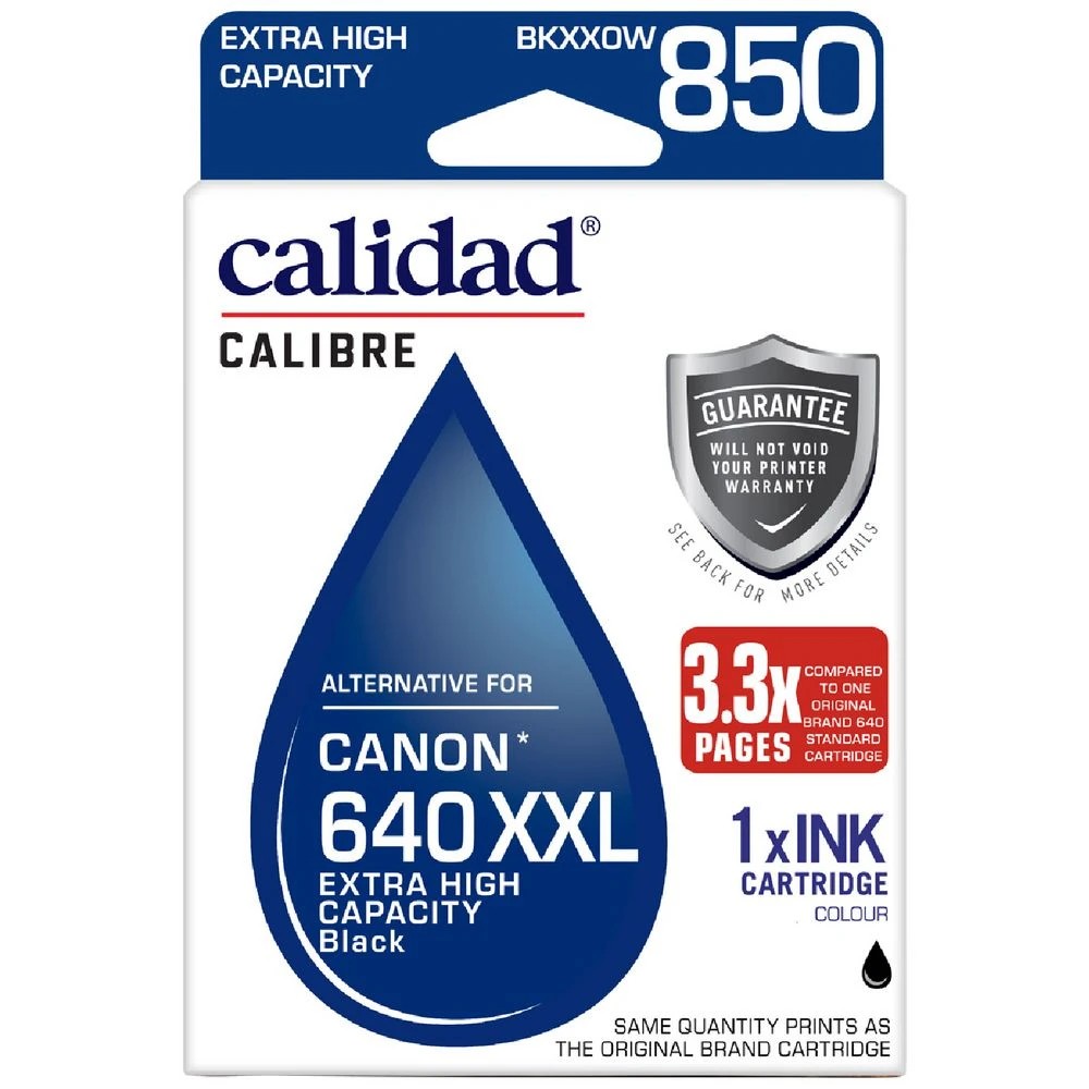 1 Calidad Canon PG-640XXL Black, 1 of 7
