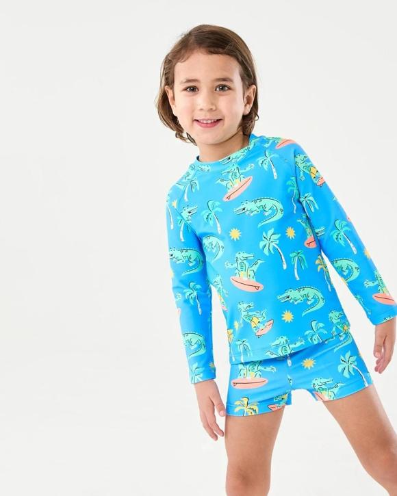 Long Sleeve Swim Set