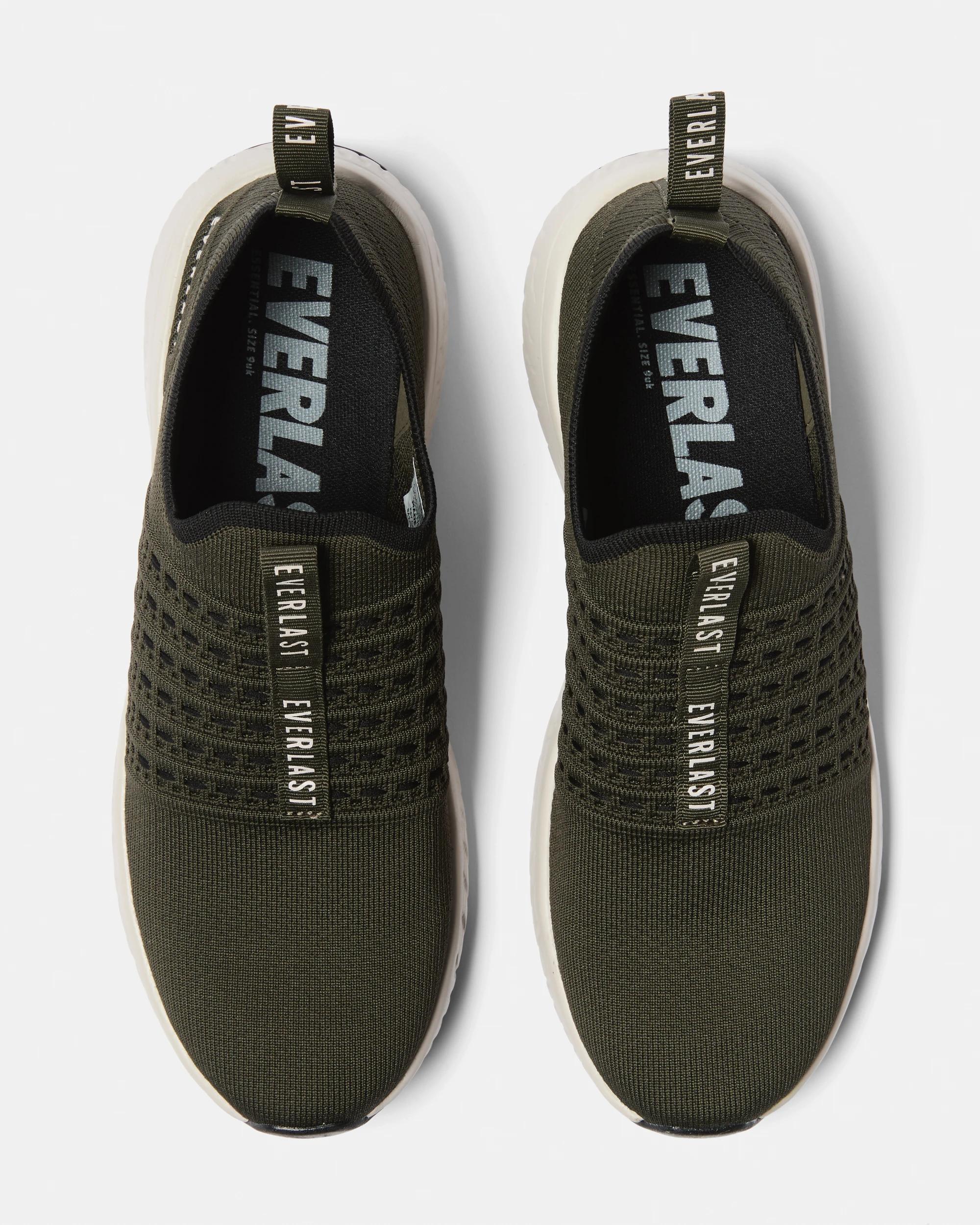 3 Everlast Mens LaGuardia Sneakers Grn Khaki, 3 of 5