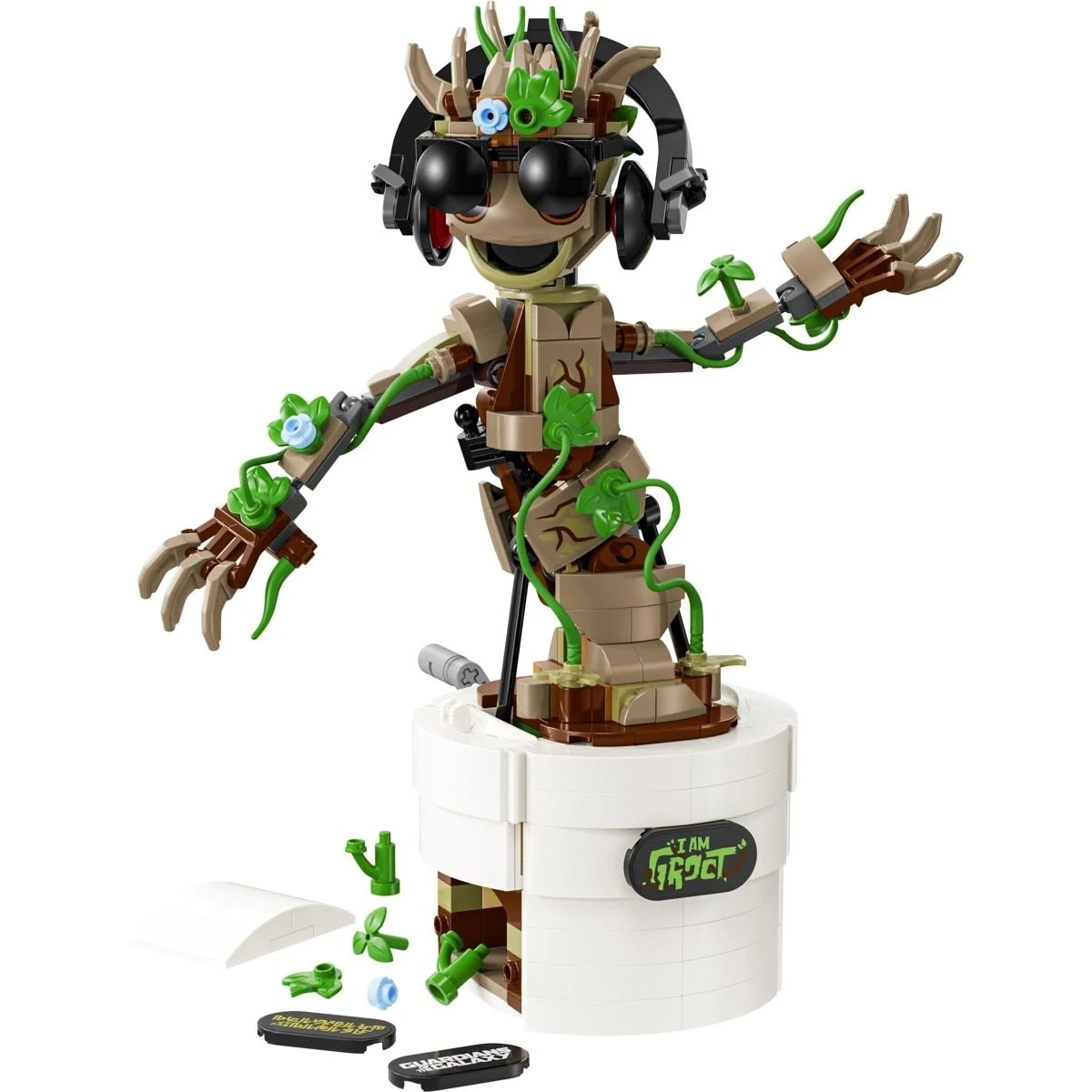 3 LEGO Marvel Dancing Groot 76297, 3 of 10