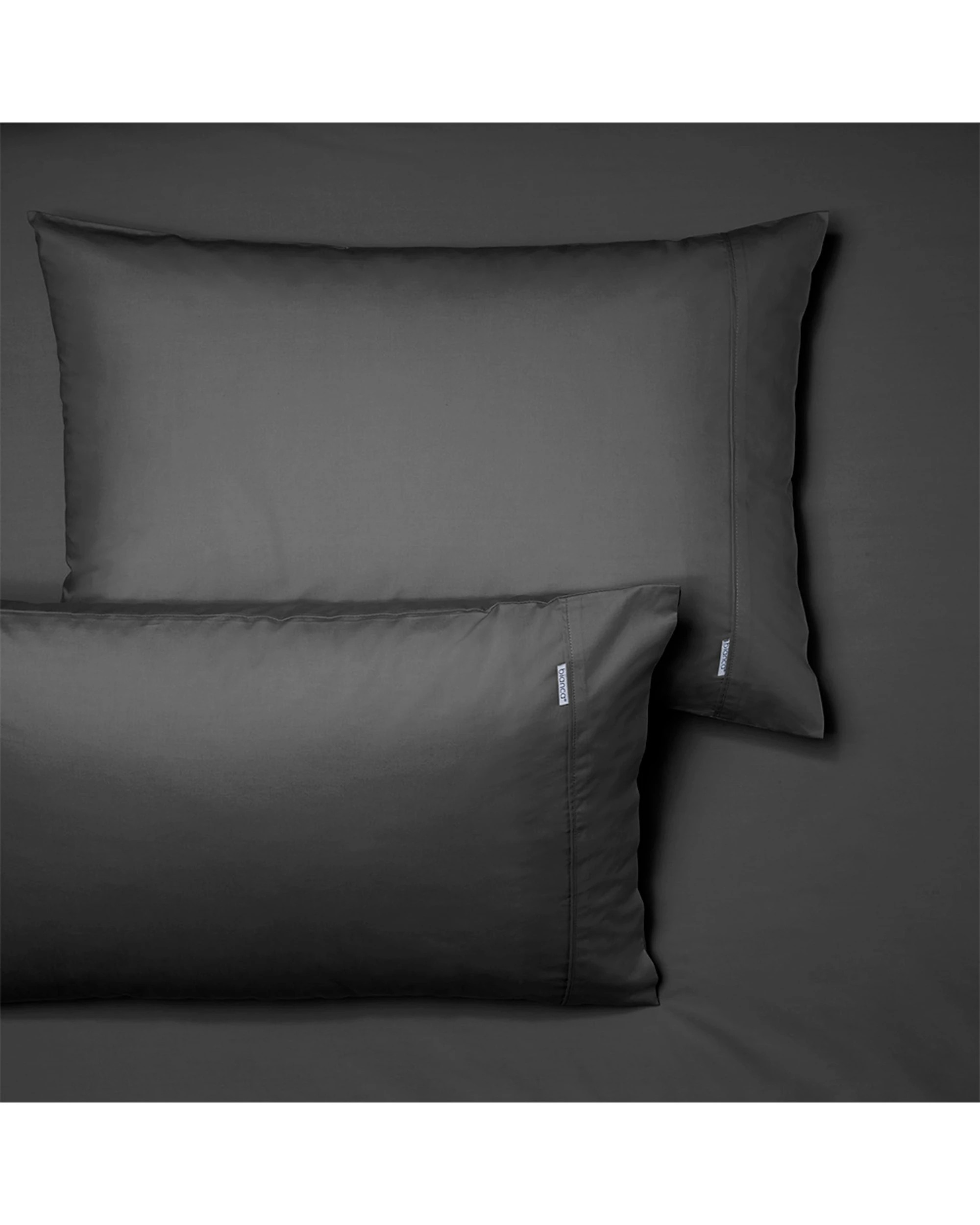 1 Bianca Heston 300TC Percale Cotton Sheet Combo Set Home Bedding - Super King Bed - Black, 1 of 1