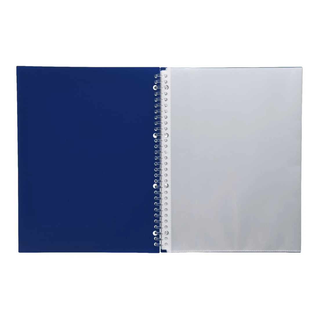 3 Aqua Drops Refillable Display Book A4 20 Pockets Vivid Navy, 3 of 4