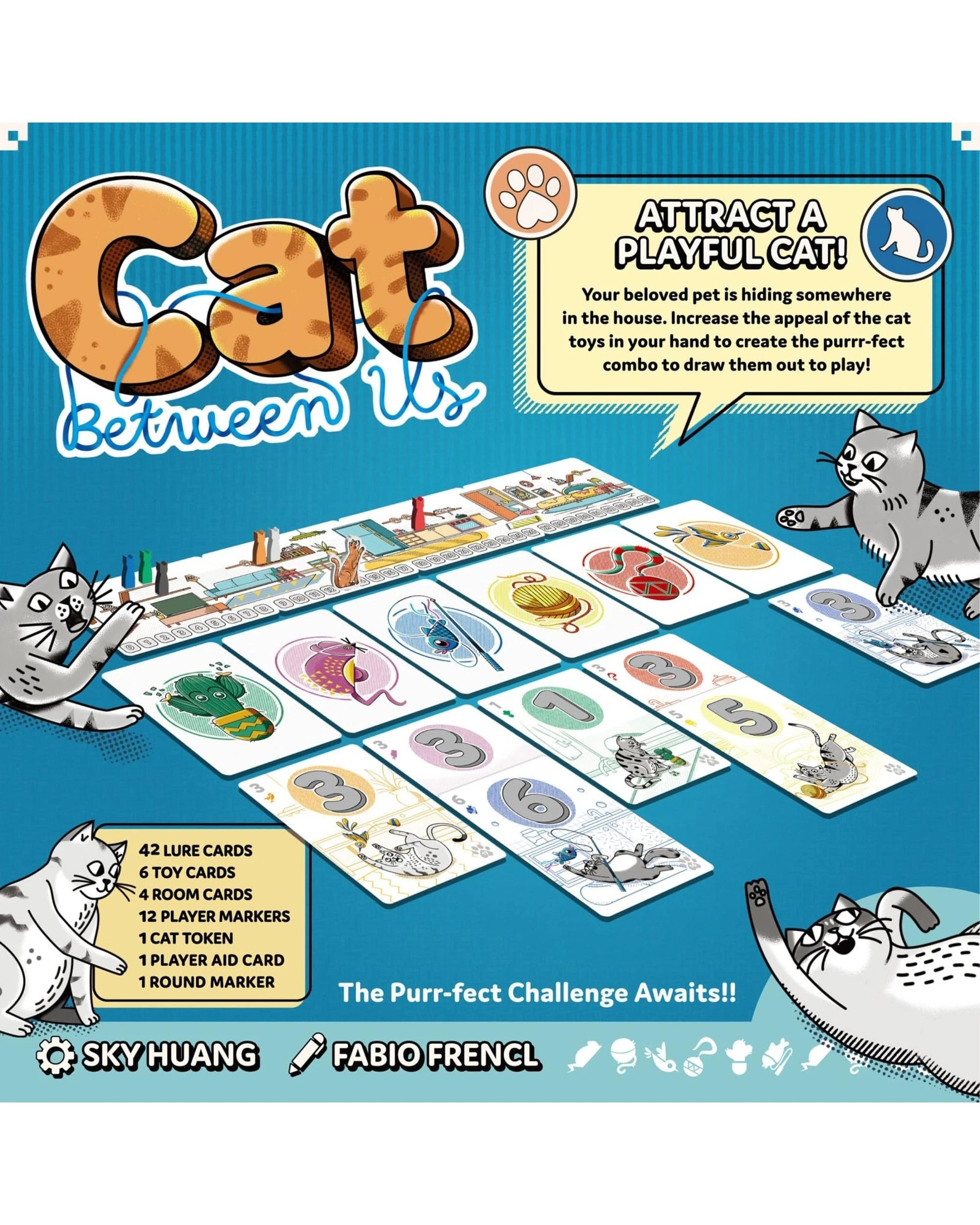 5 Cat Between Us Card Game, 5 of 5
