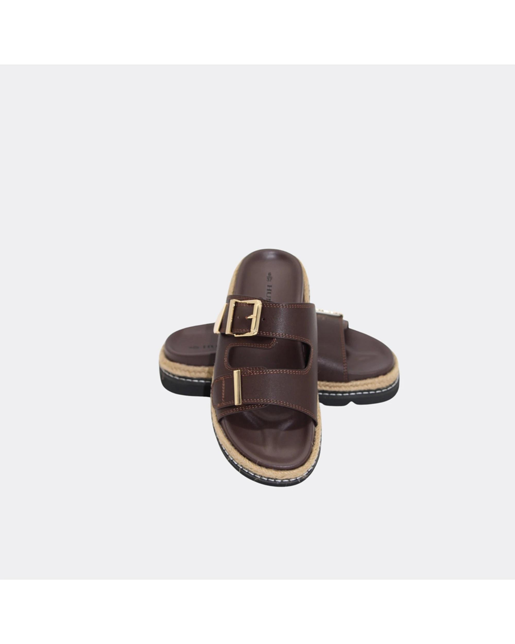2 Human Shoes Milani Women's Platform Sandals Adjustable Padded Choc CHOC, 2 of 6