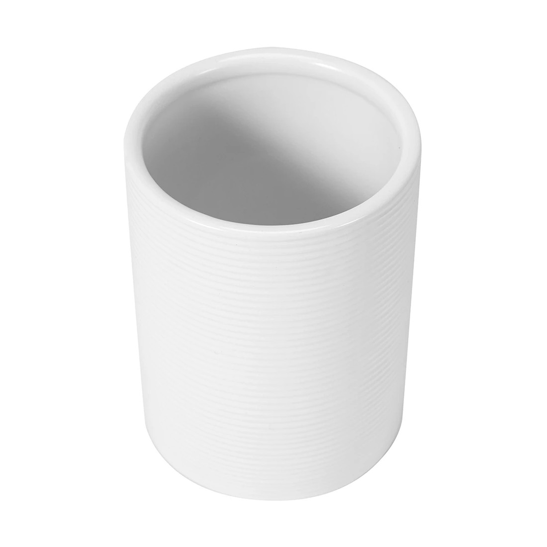 2 Ribbed Tumbler - White, 2 of 4