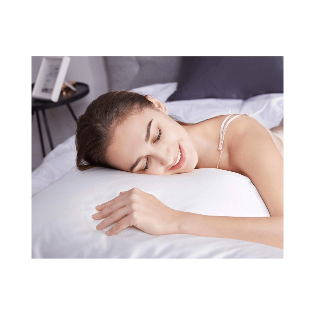 4 GIOIA CASA Luxury Mulberry Silk Pillowcase 2-Pack — 100% Pure Silk, 16 Momme, 75 x 50 cm, White
 - white, 4 of 6