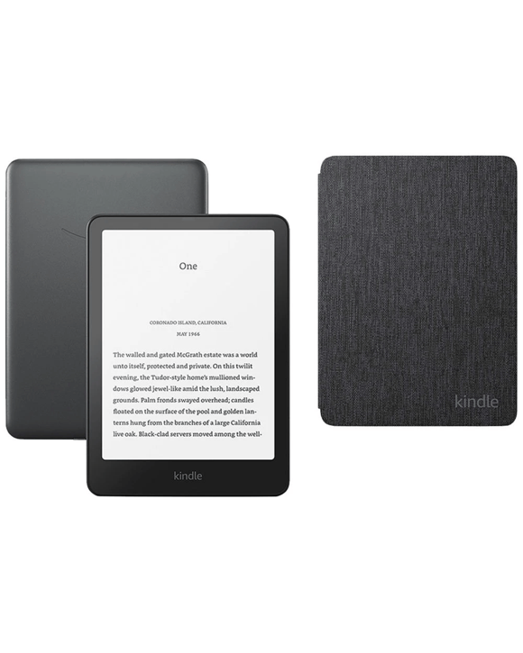 Kindle Paperwhite 12th Gen 32GB with Black Cover
