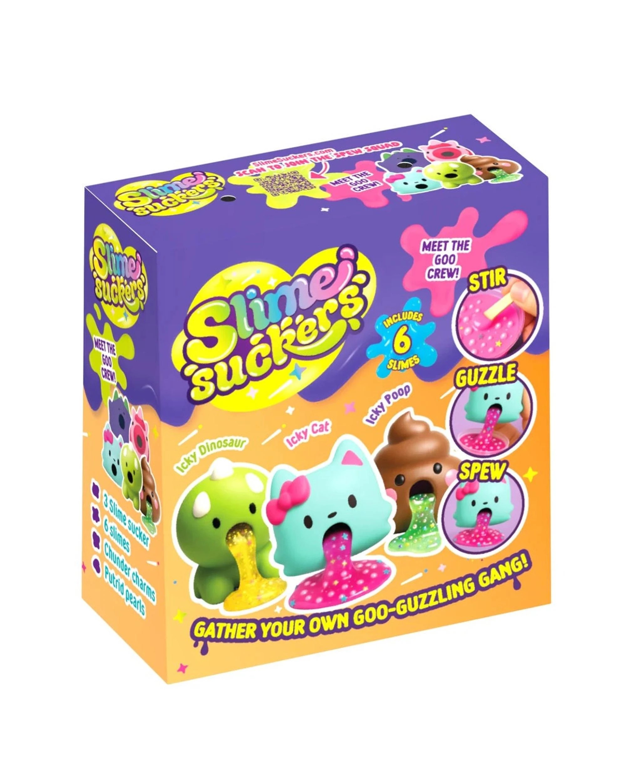 1 Slime Suckers Deluxe Cute Slime Suckers