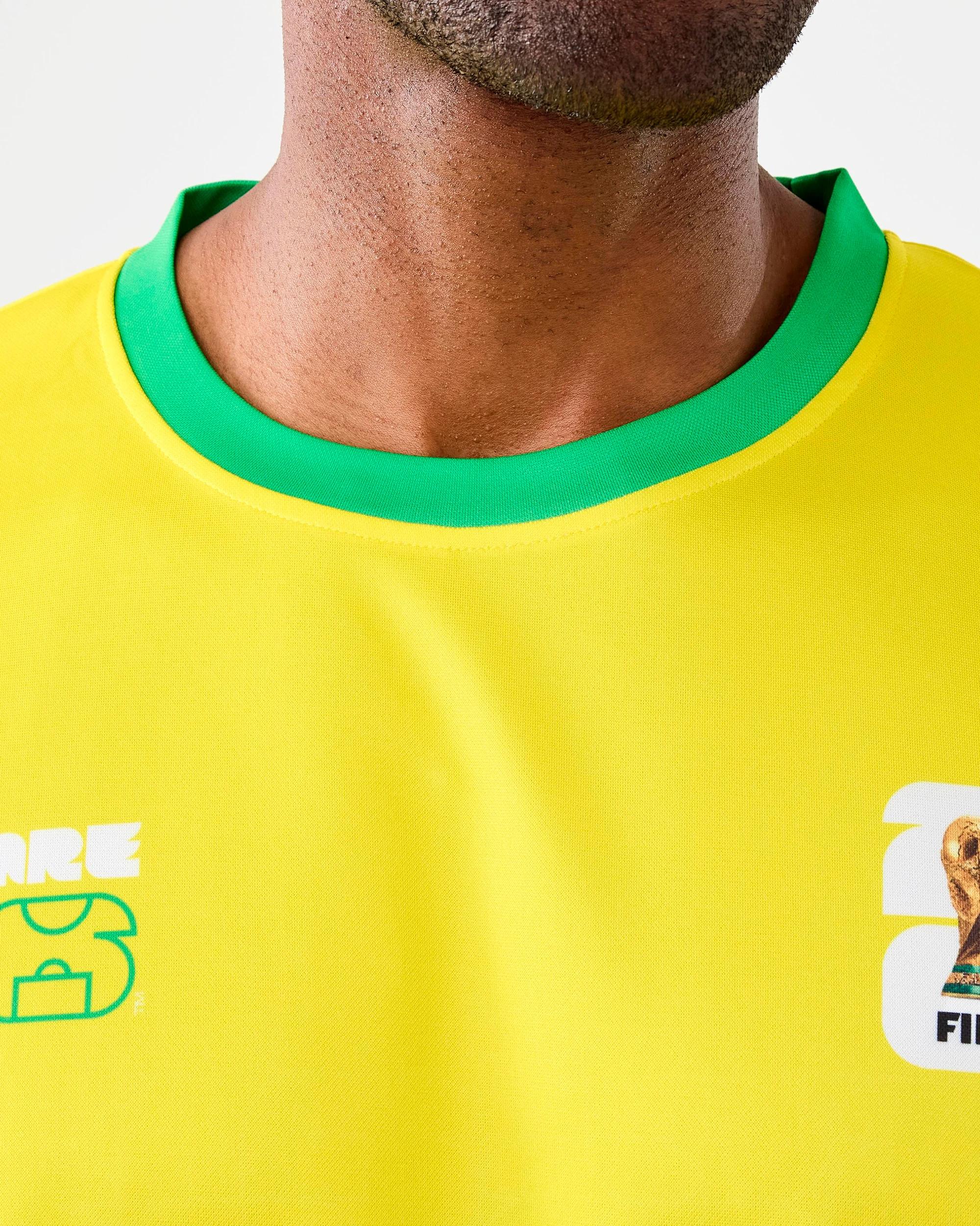 5 FIFA Country Adult T-shirt Brazil, 5 of 9