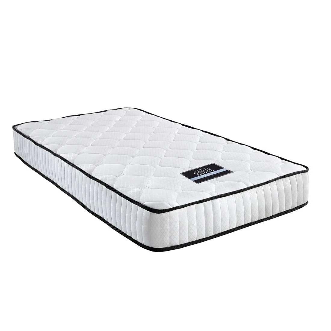1 Giselle Bedding 21cm Mattress Tight Top King Single - King Single Bed - White, 1 of 10
