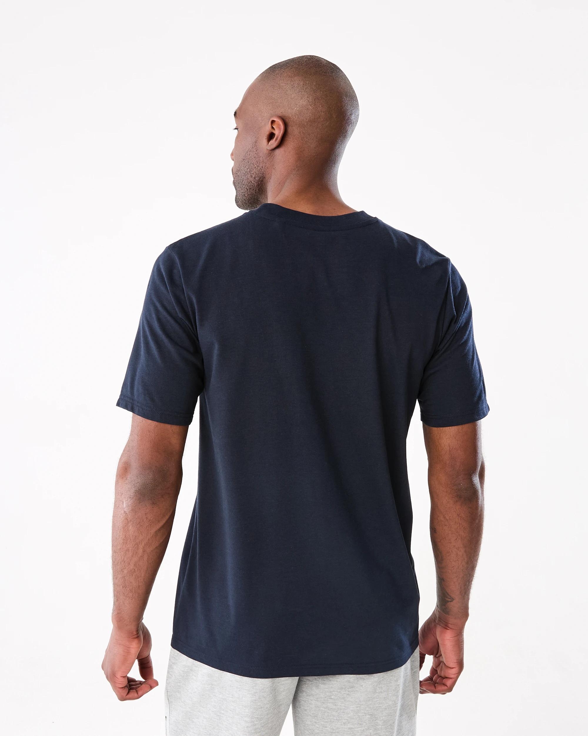 4 Everlast Mens Bronx T-shirt Indigo, 4 of 7