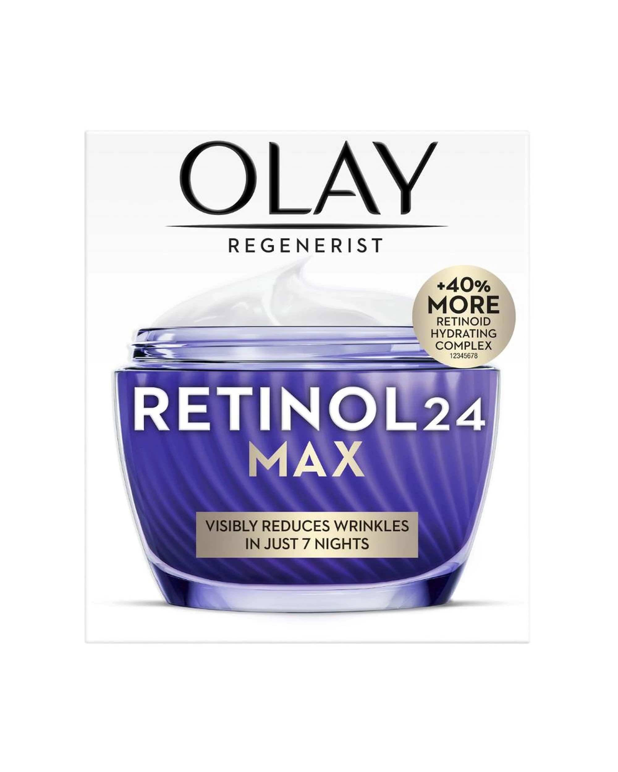 2 Olay Regenerist Retinol24 Max Anti Aging Night Moisturiser 50g, 2 of 9