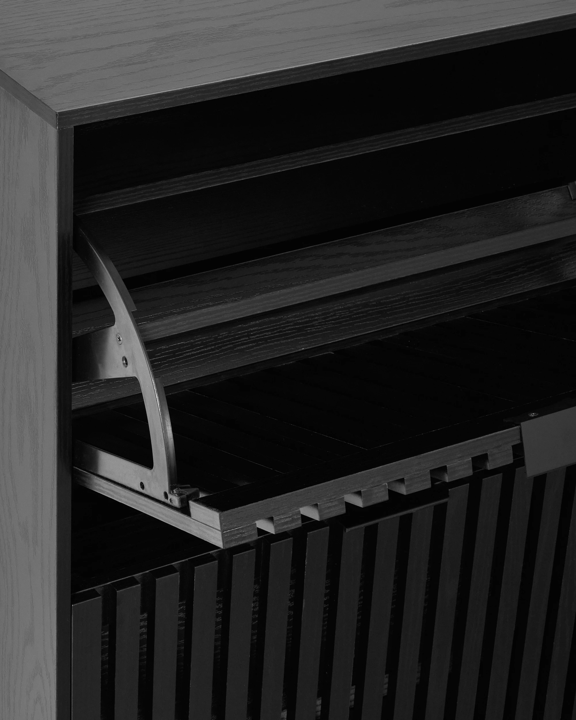 7 Nate Shoe Storage - Black, 7 of 7