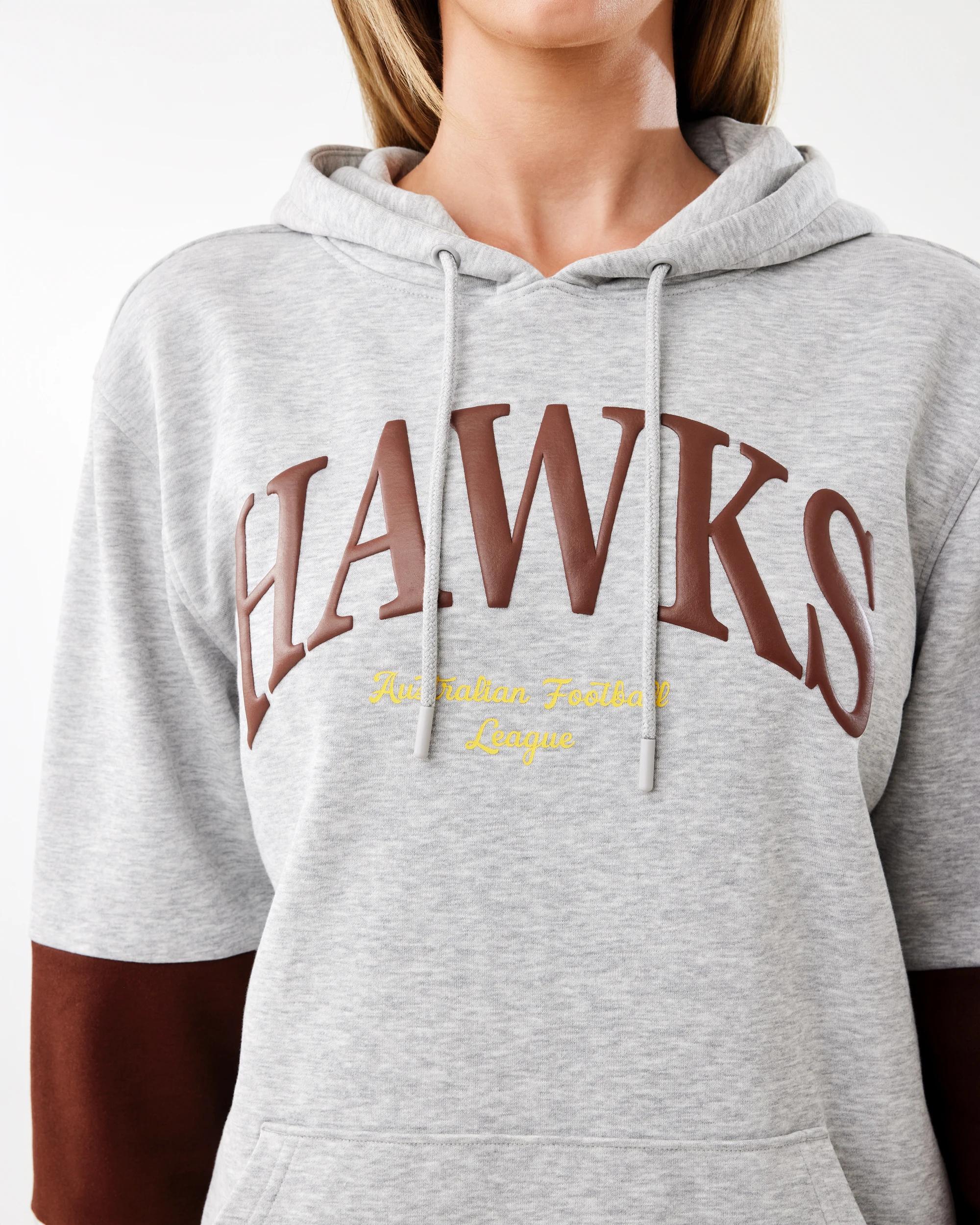 6 Official AFL Adult Hoodie Hawthorn, 6 of 8