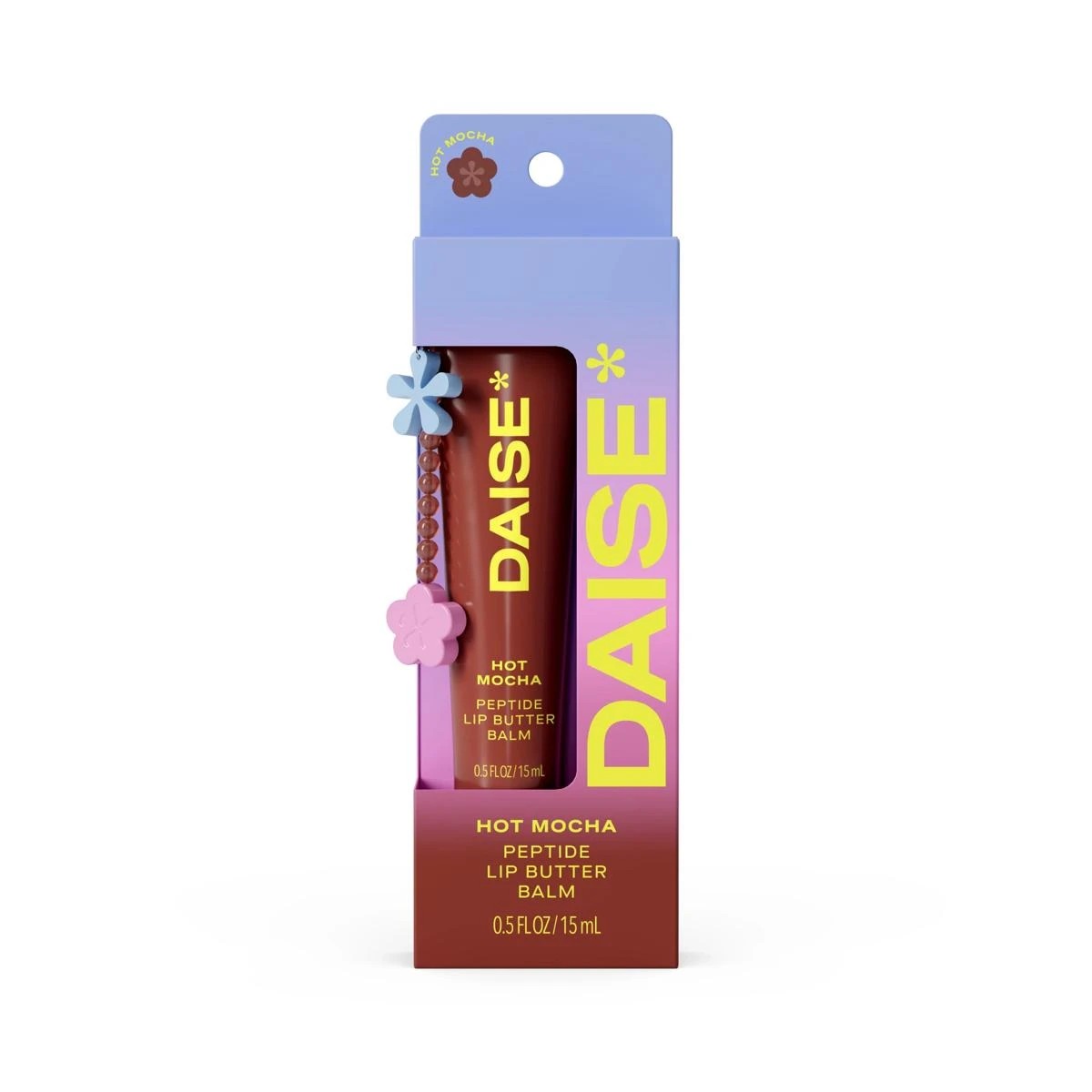 1 DAISE Peptide Lip Butter Balm 15ml - Hot Mocha, 1 of 10