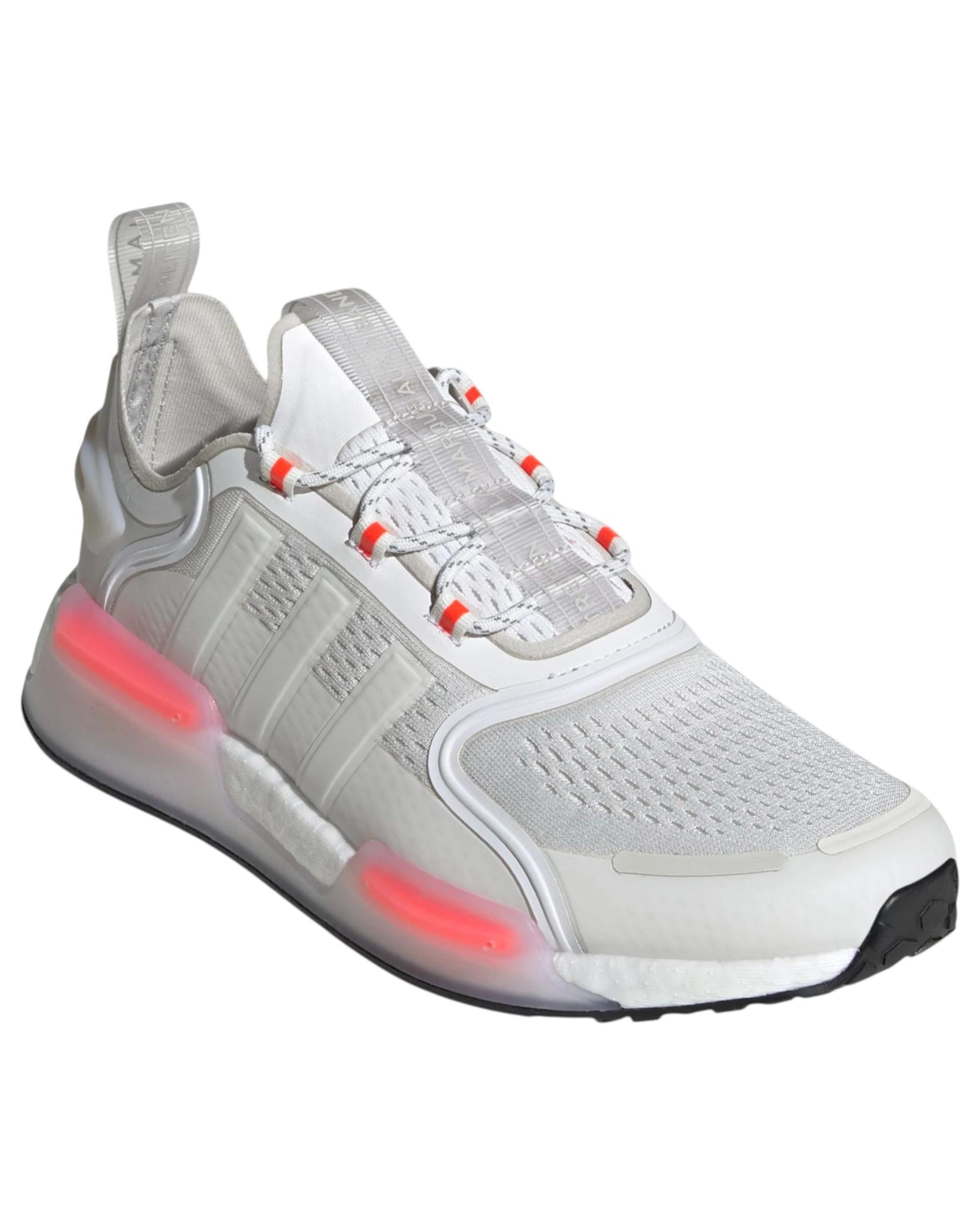 1 Adidas Unisex NMD_V3 Sneakers White/ Black/ Grey Shoes WHITE, 1 of 7