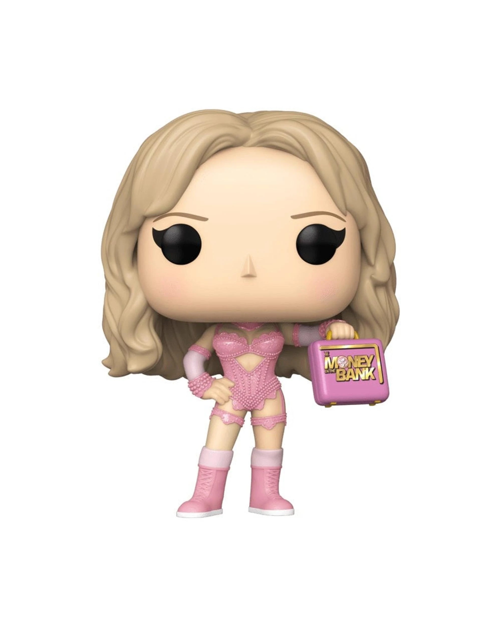 3 WWE Tiffany Stratton - MITB -  Glitter Funko POP! Vinyl, 3 of 3
