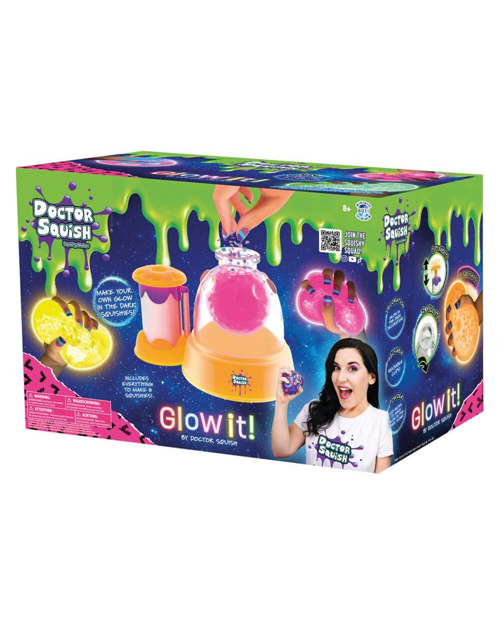 1 Doctor Squish Squishy Maker Station Glow It! Edition, 1 of 1