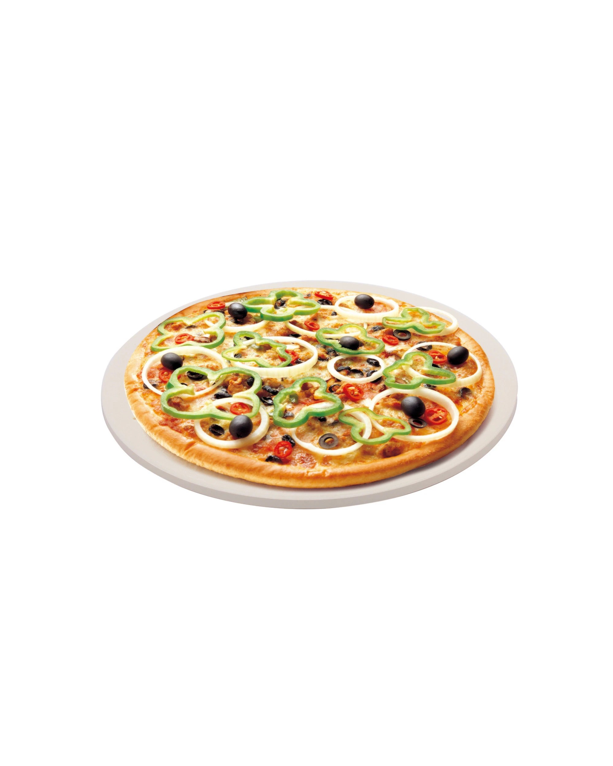 2 Hacienda Heat-Resistant BBQ Pizza Stone - 33cm, 2 of 2