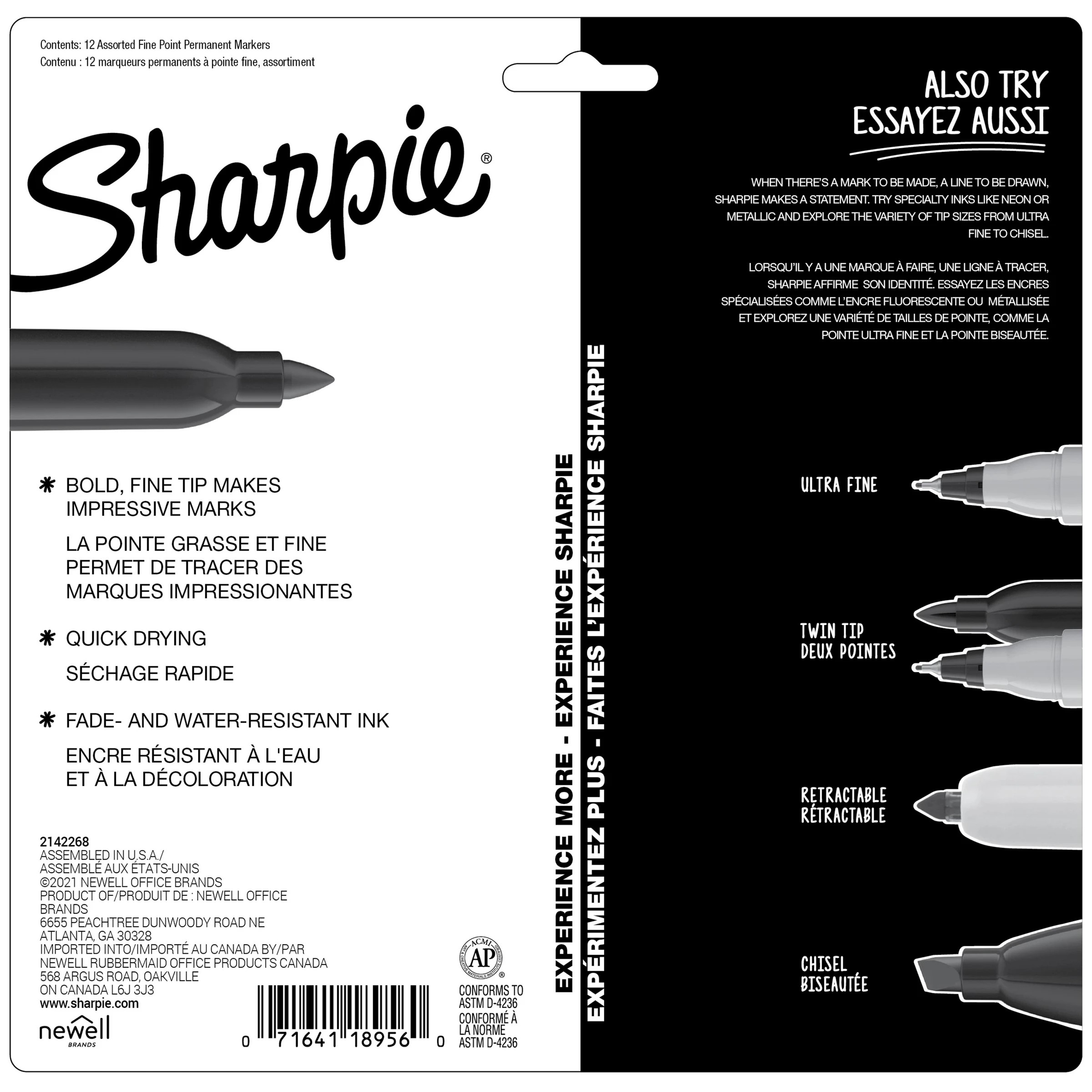 7 12 Pack Sharpie Mystic Gem Special Edition Fine Point Permanent Markers, 7 of 7