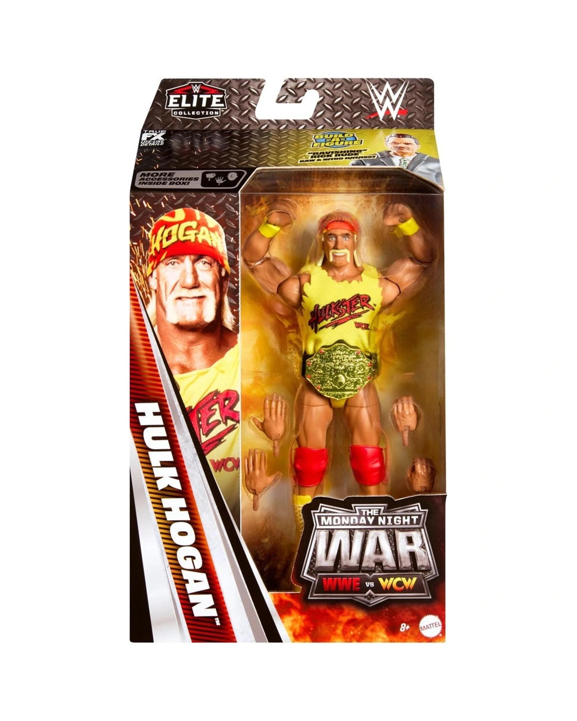 1 WWE Elite Collection The Monday Night War WWE Vs WCW Hulk Hogan Action Figure, 1 of 6