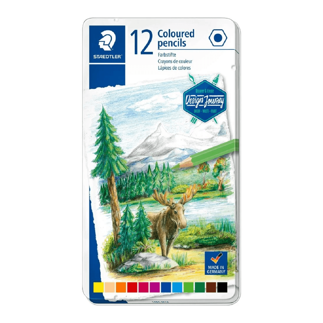 1 Staedtler Coloured Pencils 12 Pack, 1 of 4