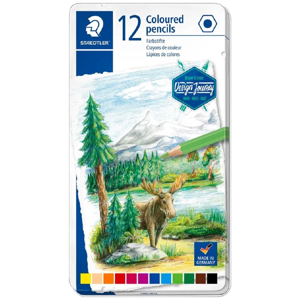 1 Staedtler Coloured Pencils 12 Pack, 1 of 4