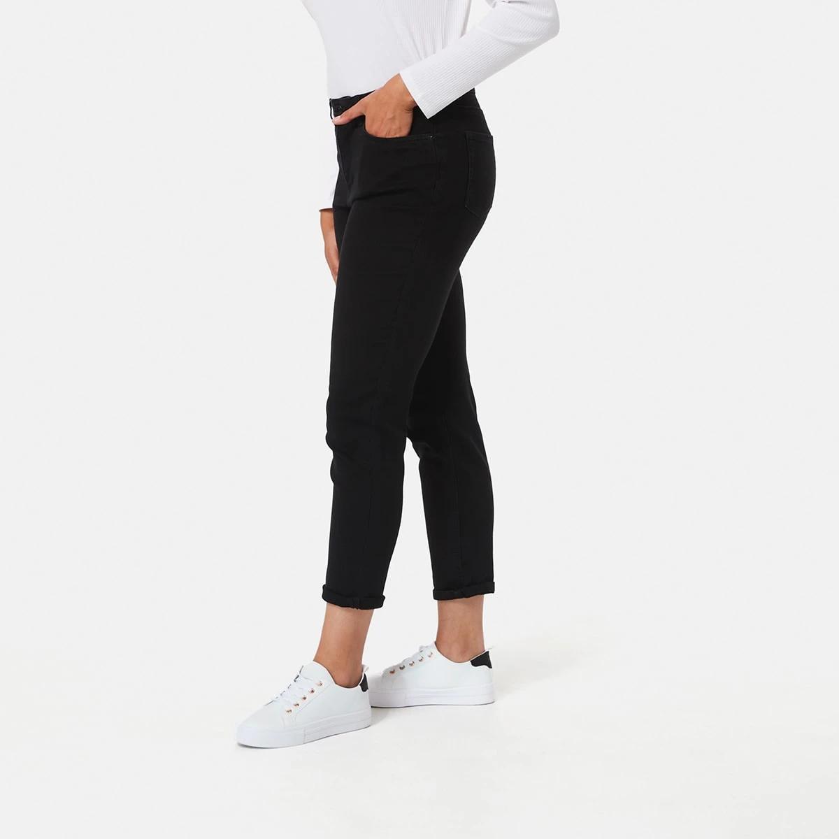 2 Boyfriend Jeans Black Wash, 2 of 4