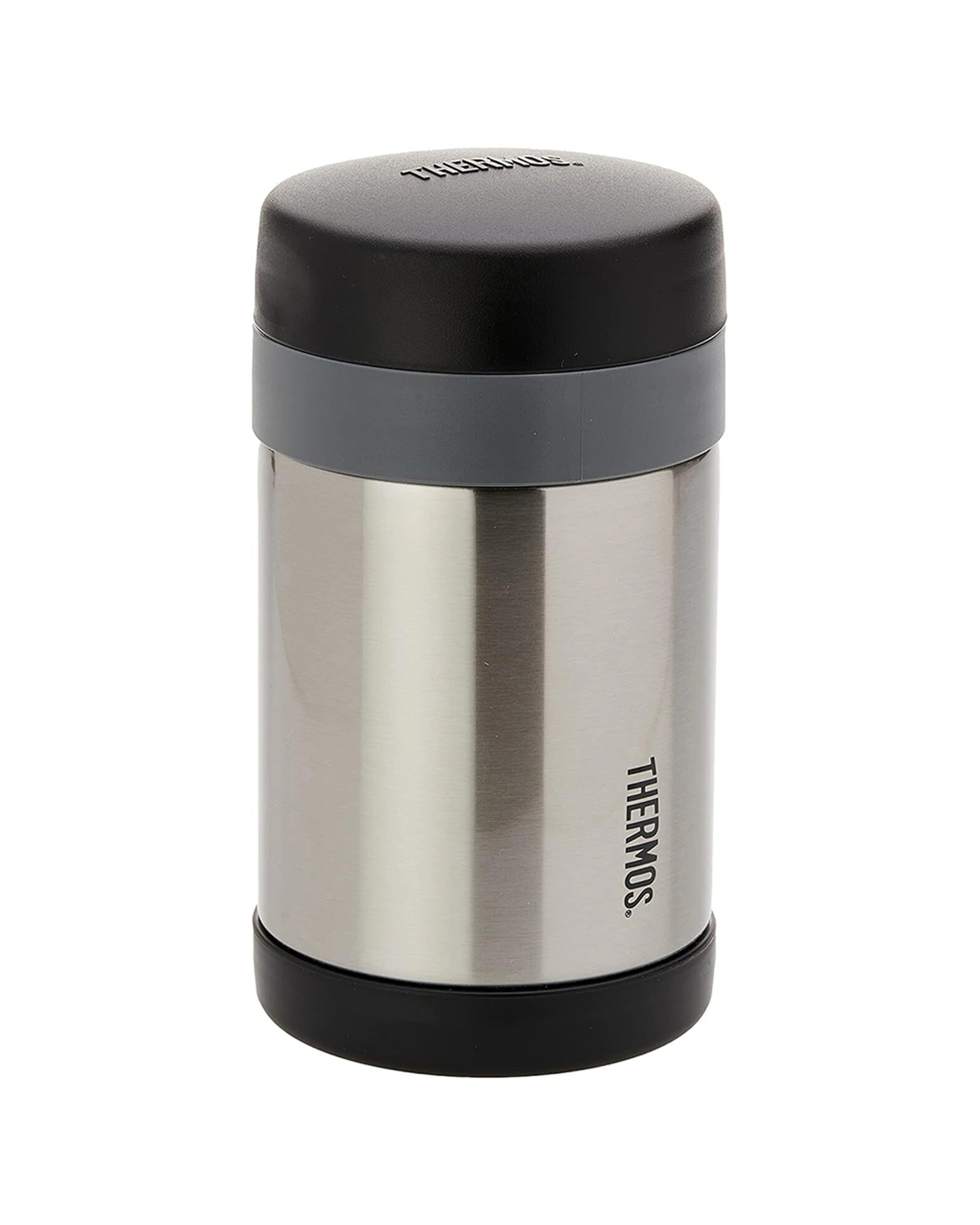 1 Thermos Stainless Steel Vacuum Insulated Food Jar With Spoon 470Ml - Metallic, 1 of 1