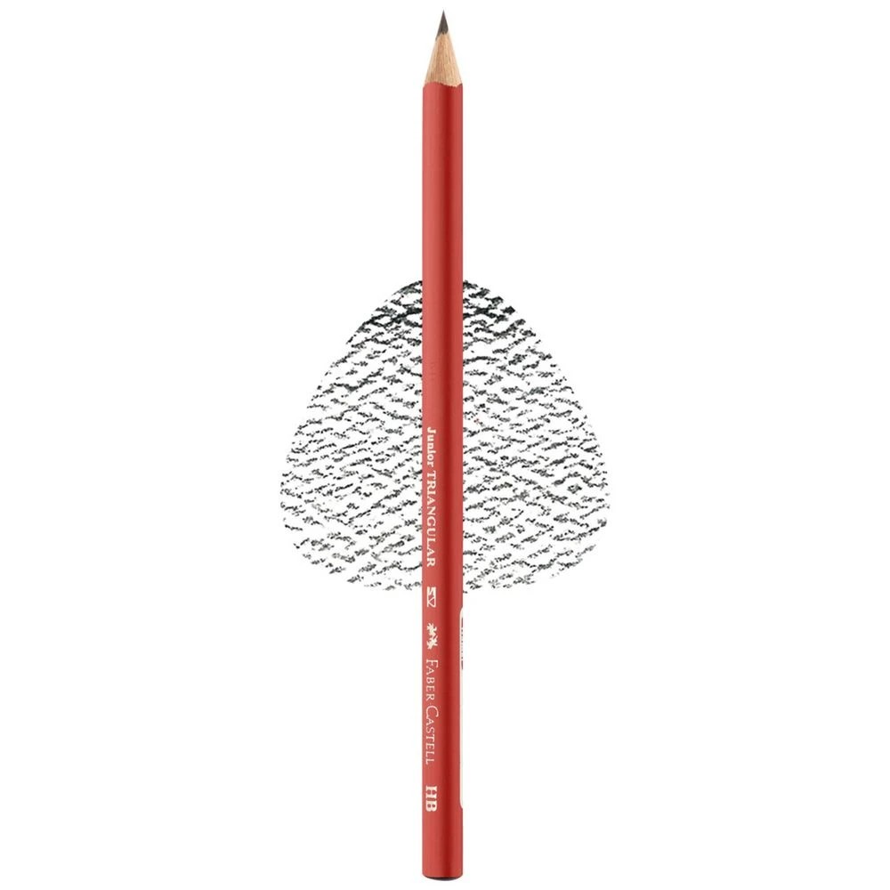 3 Faber-Castell Junior Triangular Graphite Pencil HB, 3 of 4