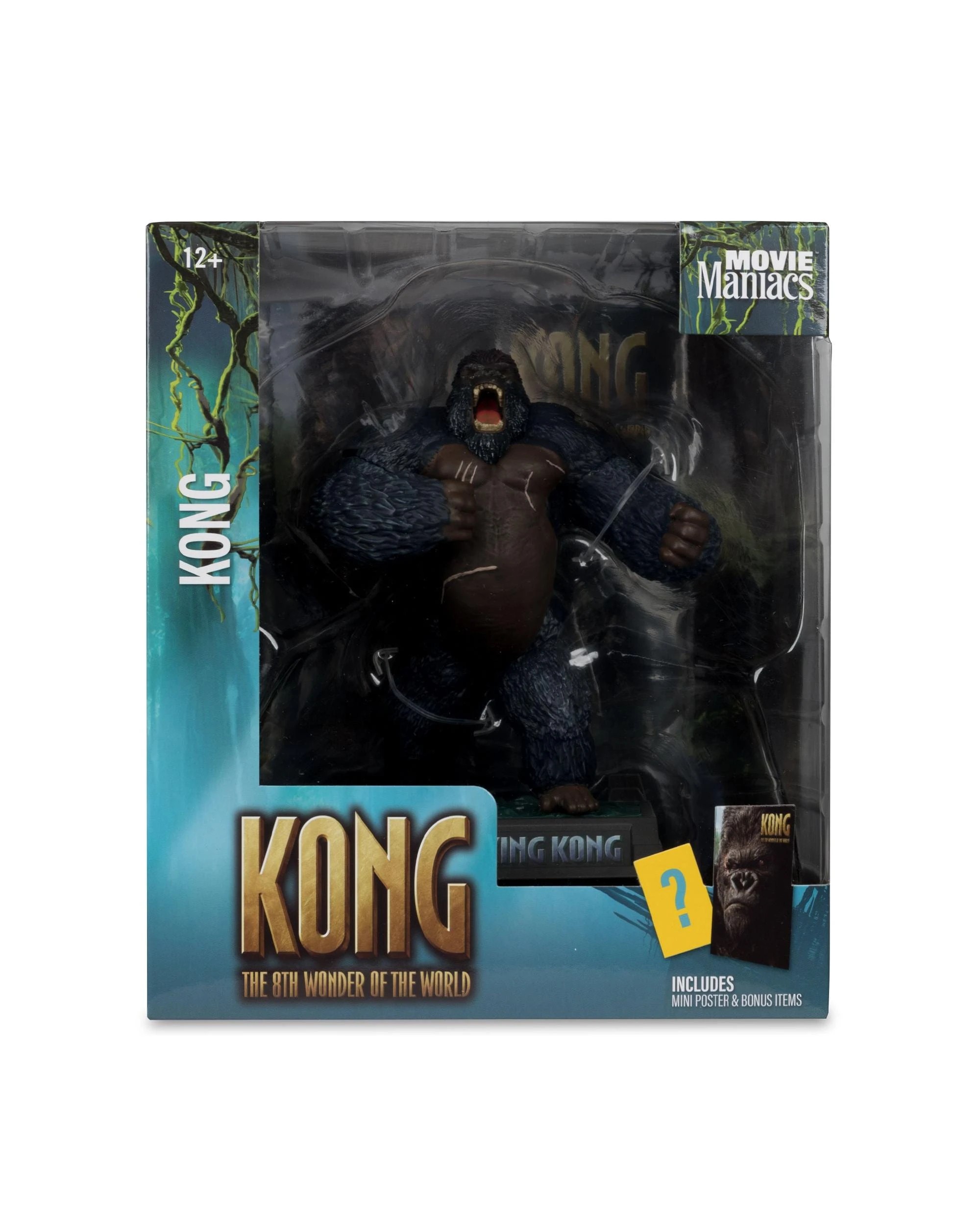 1 McFarlane Movie Maniacs Kong: The 8th Wonder of the World King Kong 6 inch Posed Figure, 1 of 8