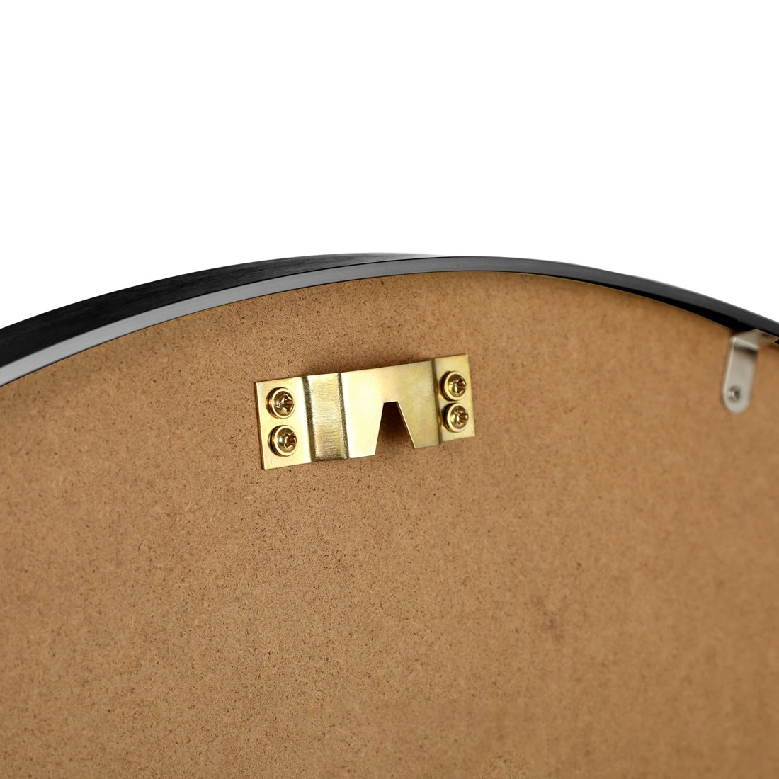 7 Oikiture Wall Mirrors Round Makeup Mirror Vanity Home Decor 50cm Bedroom
 - Black, 7 of 9