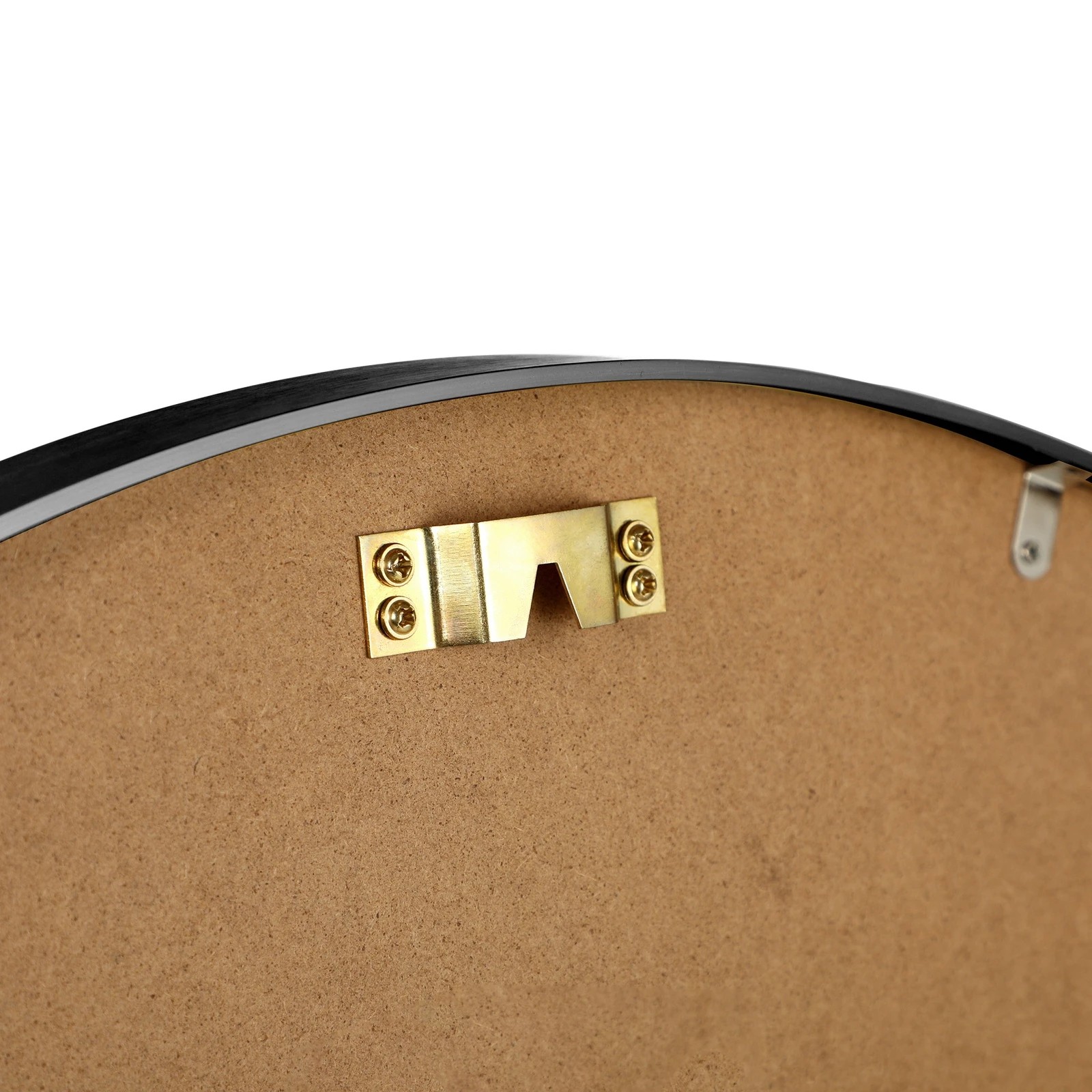 7 Oikiture Wall Mirrors Round Makeup Mirror Vanity Home Decor 50cm Bedroom
 - Black, 7 of 9