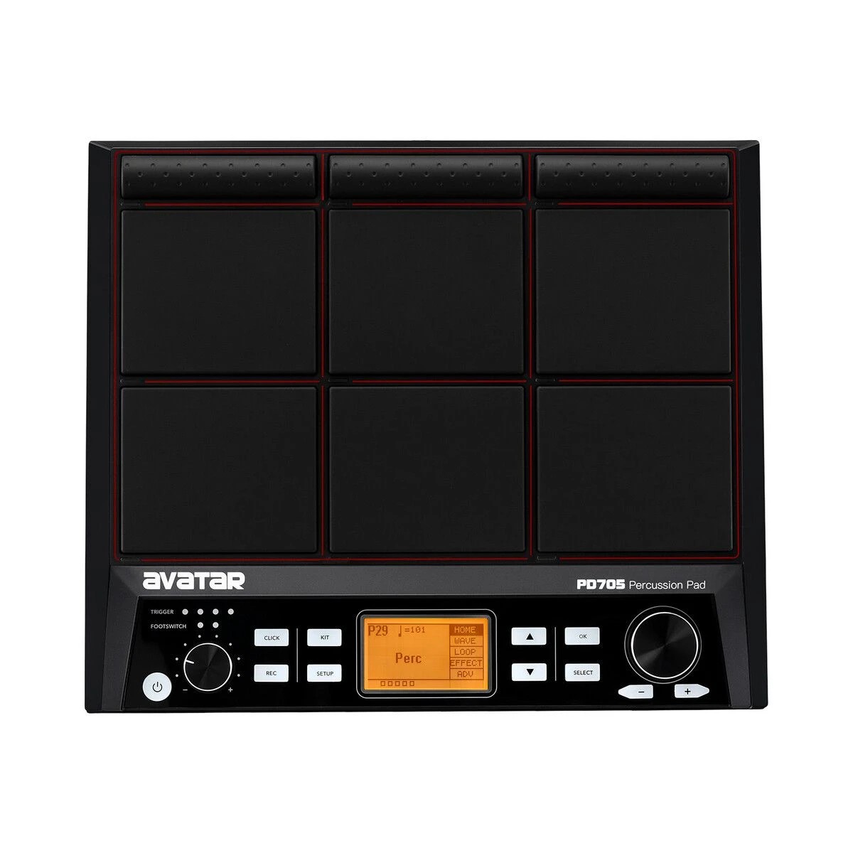 1 AUSWAY Percussion Sample Pad Electric Drum Pads Multipad Instrument, 1 of 4
